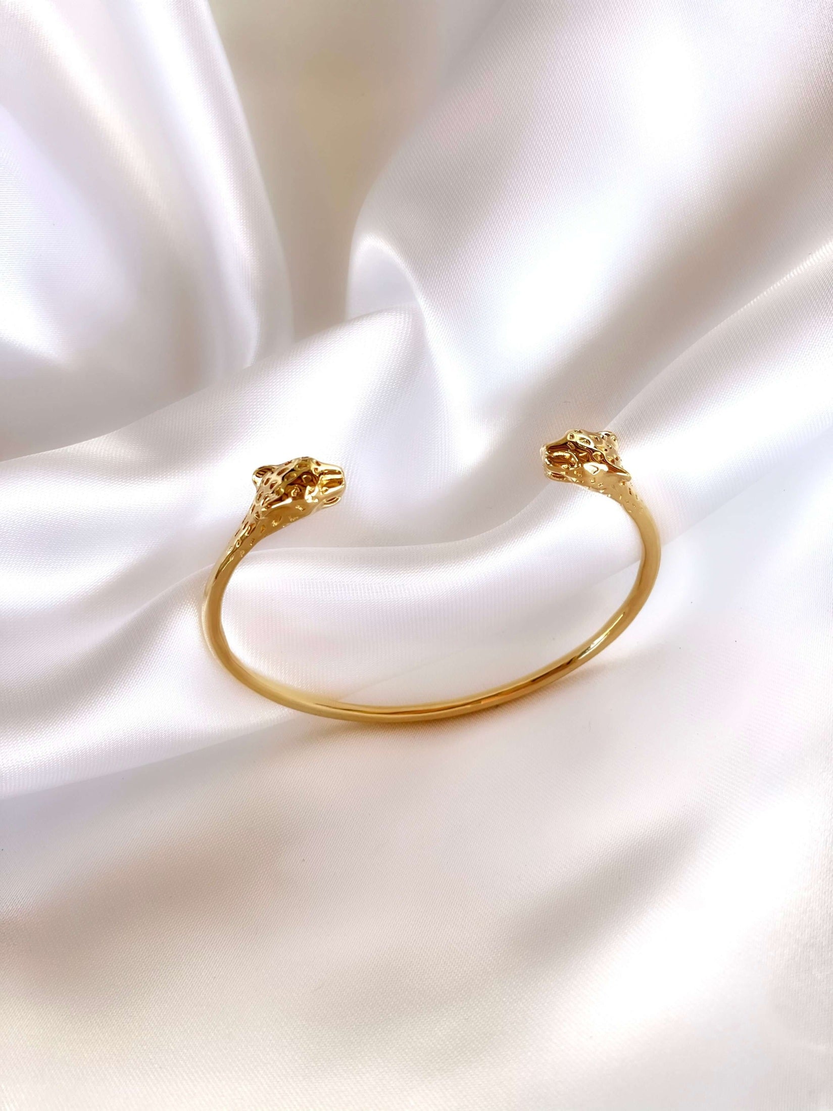 Le Marshand® - Joyería en plata 925, chapado en Oro 24K - Brazalete Animal Pantera I - Diseños propios - Brazaletes, pulseras, collares y pendientes - Joyería online - Mallorca