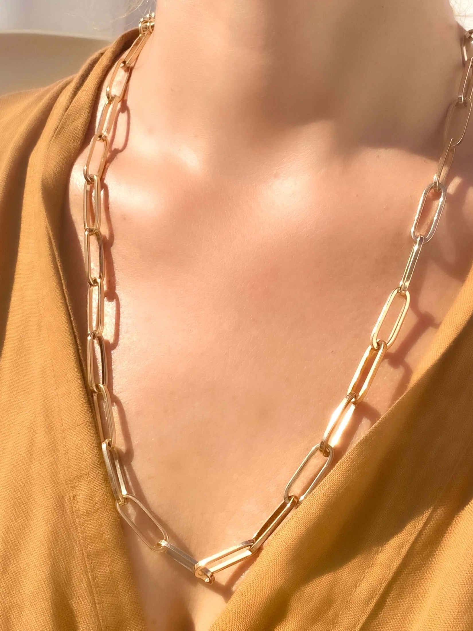 Le Marshand® - Joyería en plata 925, chapado en Oro 24K - Collar Elle - Diseños propios - Brazaletes, pulseras, collares y pendientes - Joyería online - Mallorca