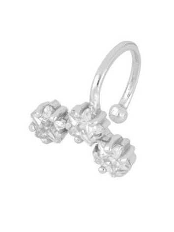 Le Marshand® - Joyería en plata 925, chapado en Oro 24K - Cuff Tres Circonitas - Diseños propios - Brazaletes, pulseras, collares y pendientes - Joyería online - Mallorca