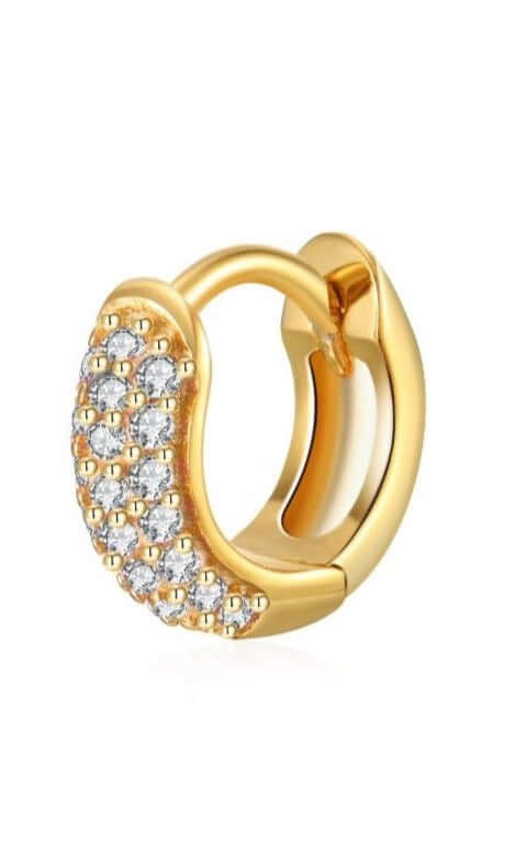 Le Marshand® - Joyería en plata 925, chapado en Oro 24K - Arito Round Mini - Diseños propios - Brazaletes, pulseras, collares y pendientes - Joyería online - Mallorca
