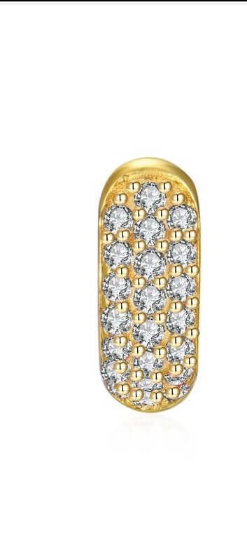 Le Marshand® - Joyería en plata 925, chapado en Oro 24K - Arito Round Mini - Diseños propios - Brazaletes, pulseras, collares y pendientes - Joyería online - Mallorca