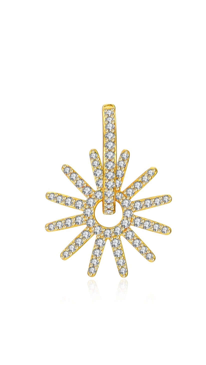 Le Marshand® - Joyería en plata 925, chapado en Oro 24K - Arito Lux Sol - Diseños propios - Brazaletes, pulseras, collares y pendientes - Joyería online - Mallorca