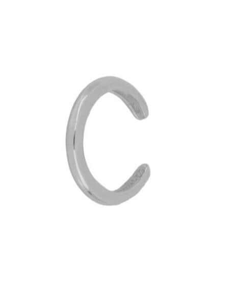 Le Marshand® - Joyería en plata 925, chapado en Oro 24K - Cuff Liso Simply (Plata) - Diseños propios - Brazaletes, pulseras, collares y pendientes - Joyería online - Mallorca