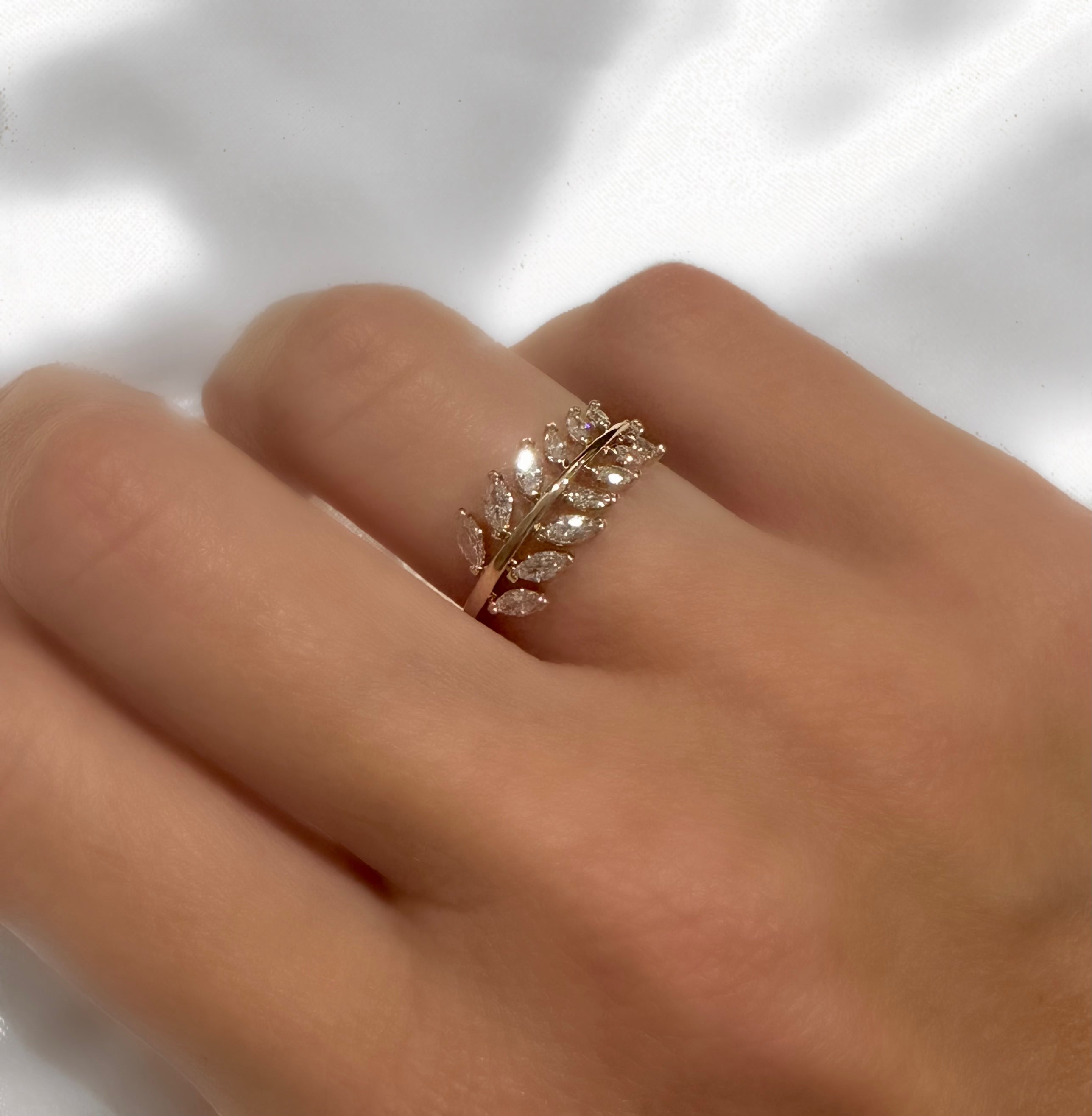 Le Marshand® - Joyería en plata 925, chapado en Oro 24K - Anillo Rama Degradé - Diseños propios - Brazaletes, pulseras, collares y pendientes - Joyería online - Mallorca
