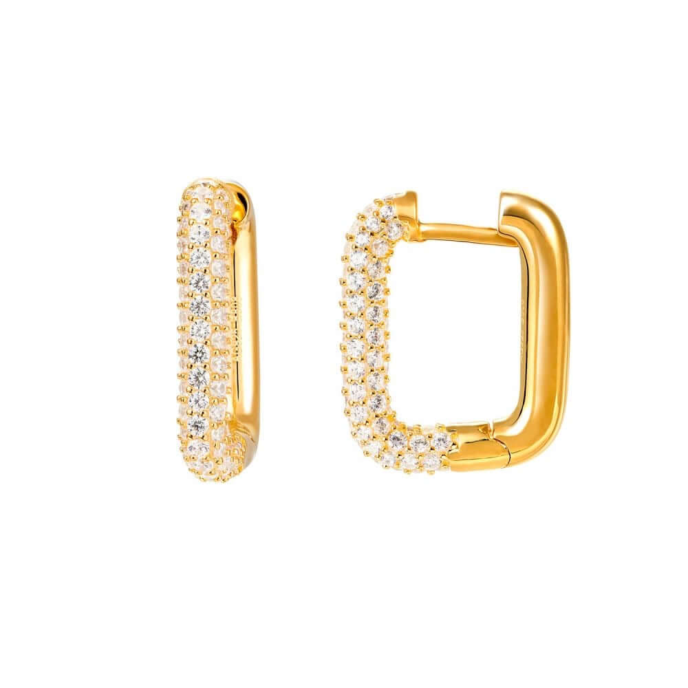 Le Marshand® - Joyería en plata 925, chapado en Oro 24K - Arito Lux Q - Diseños propios - Brazaletes, pulseras, collares y pendientes - Joyería online - Mallorca