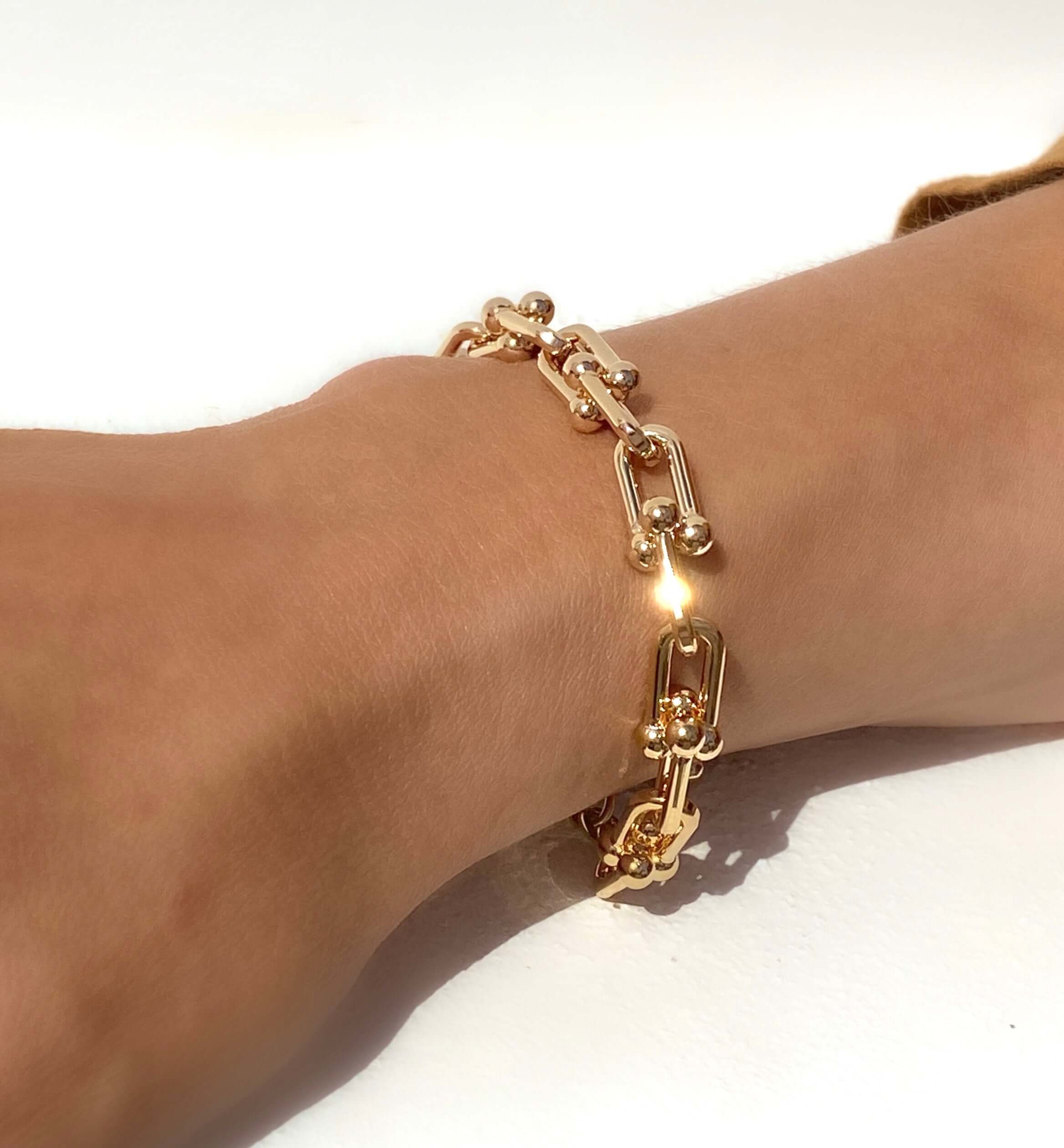Le Marshand® - Joyería en plata 925, chapado en Oro 24K - Pulsera Amber - Diseños propios - Brazaletes, pulseras, collares y pendientes - Joyería online - Mallorca