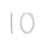 Le Marshand®  -  Joyería en plata 925, chapado en Oro 24K - Aros Finos Circ 40 (Plata) - Diseños propios - Brazaletes, pulseras, collares y pendientes - Joyería online - Mallorca