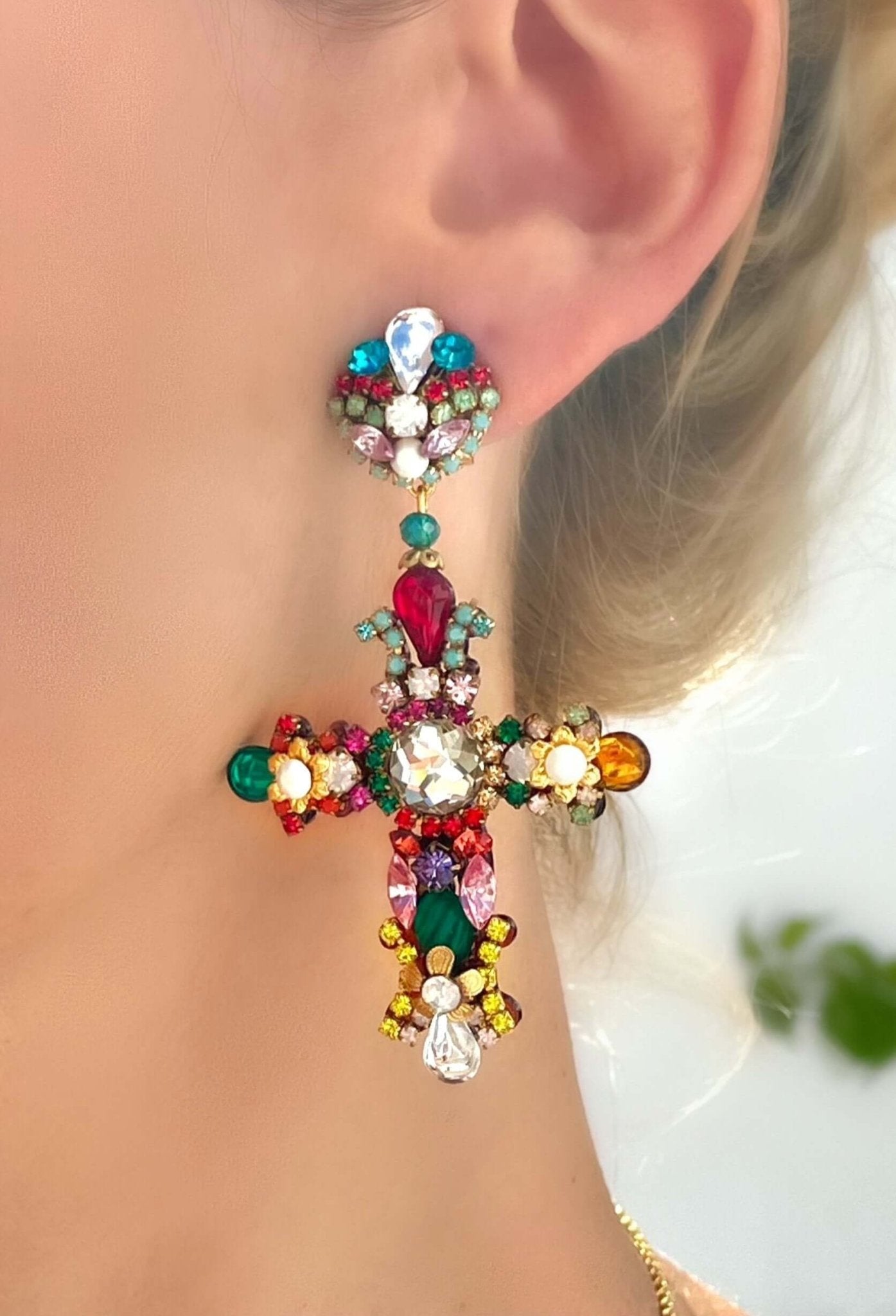 Pendientes Cruz Sevilla - LE MARSHAND™