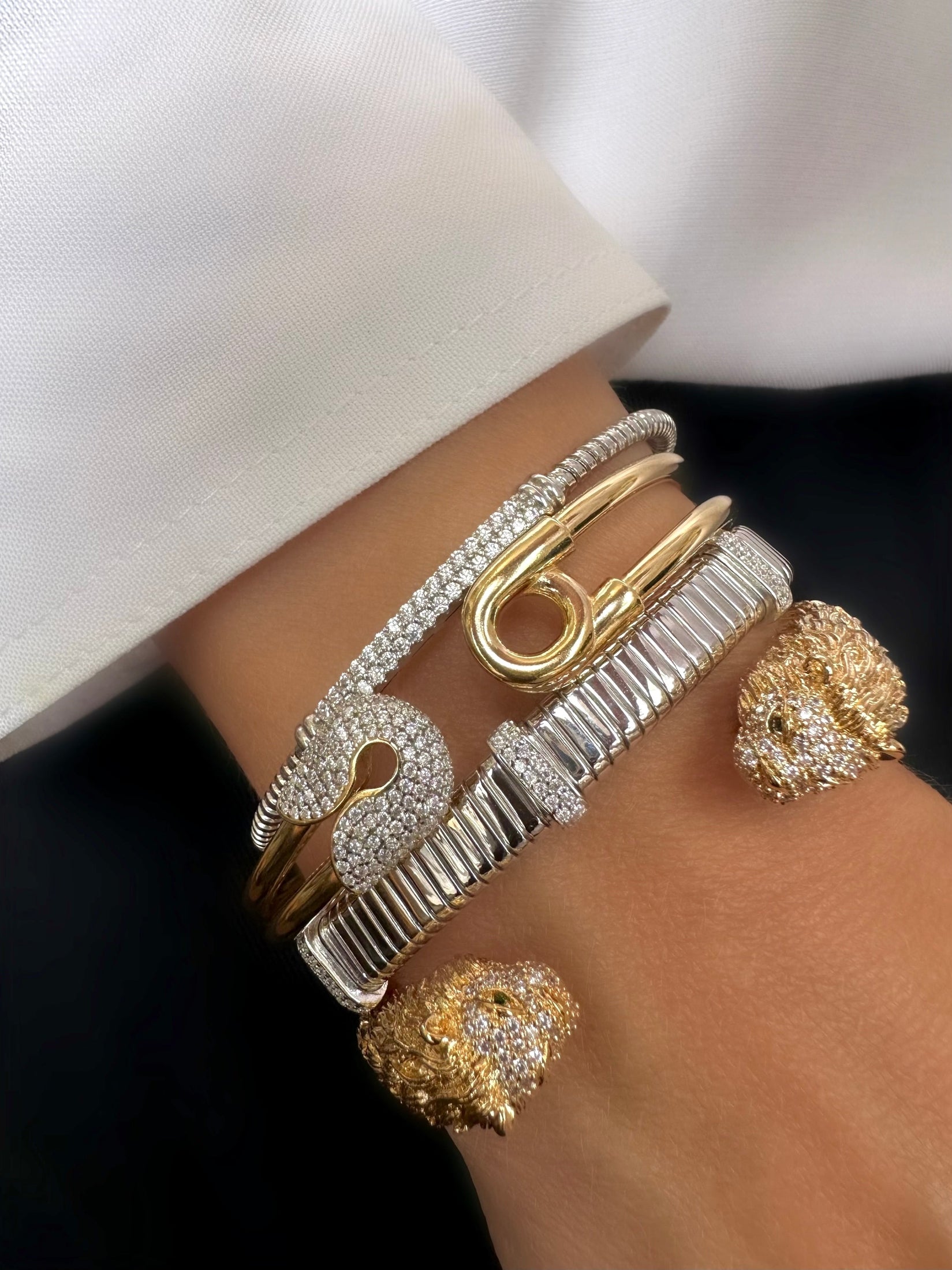 Brazalete Cruise (Plata de Ley 925)
