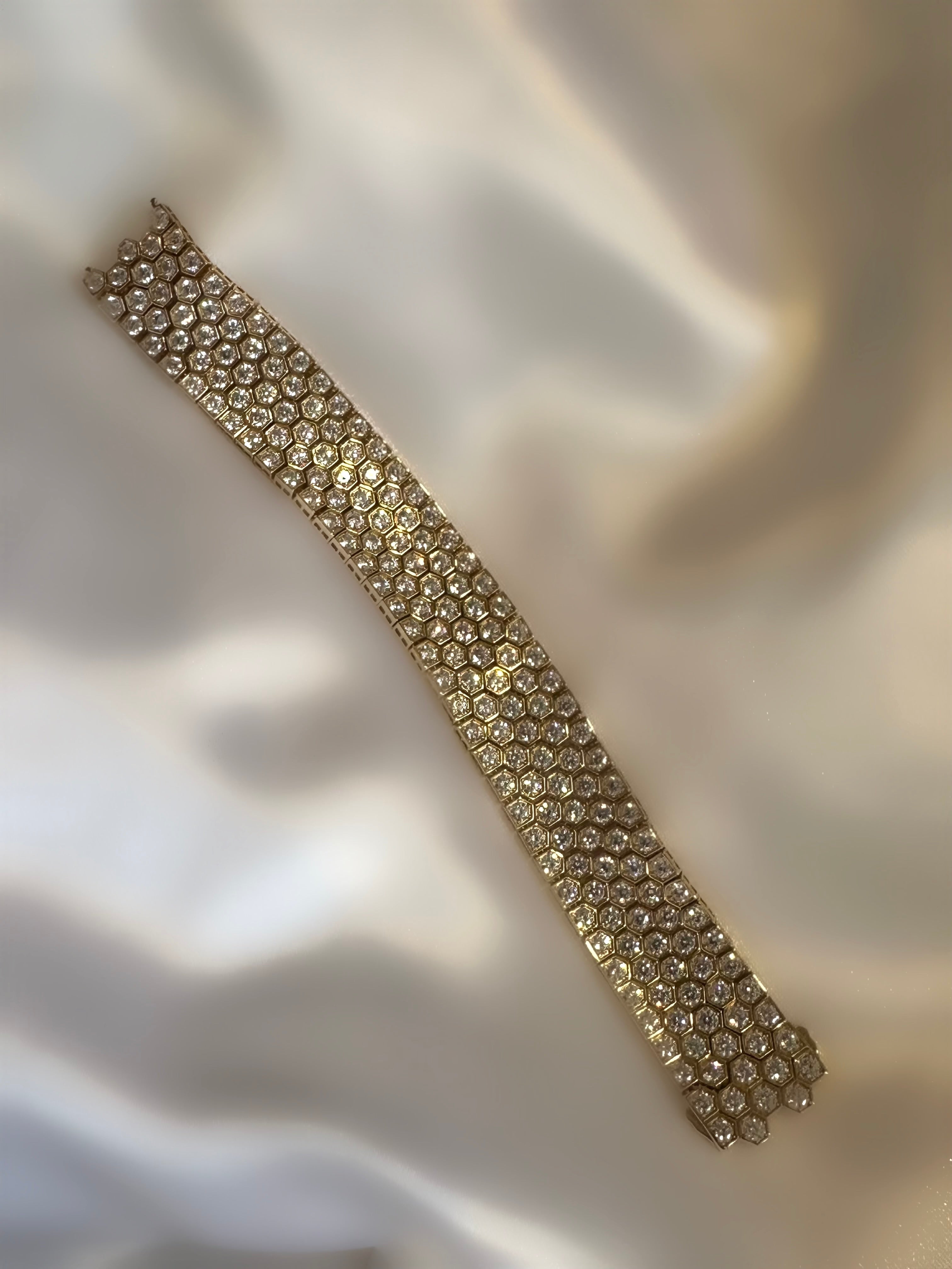 5th Armband (925er Sterlingsilber 24k vergoldet)