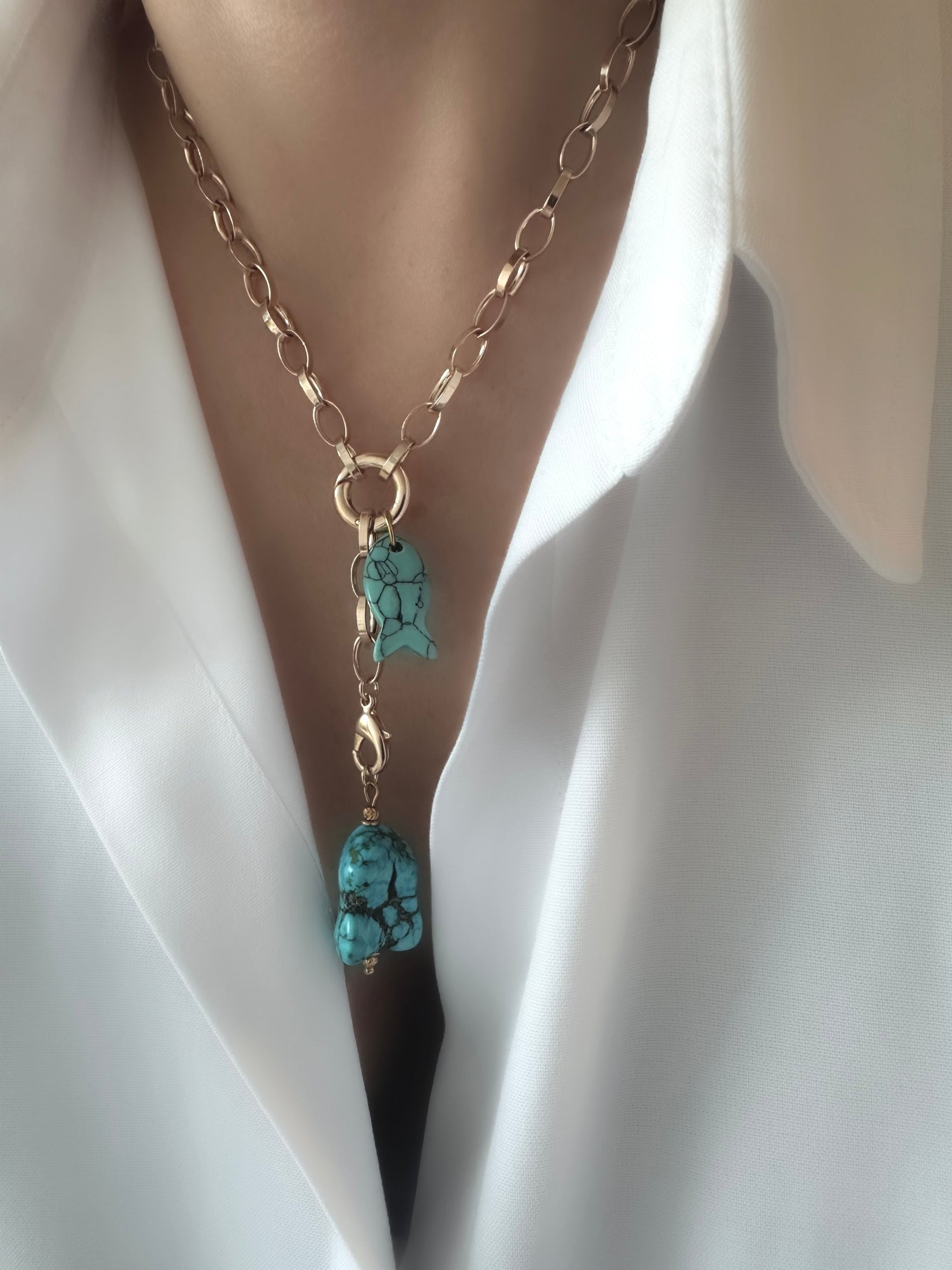 Atlantic Necklace (Turquoise)