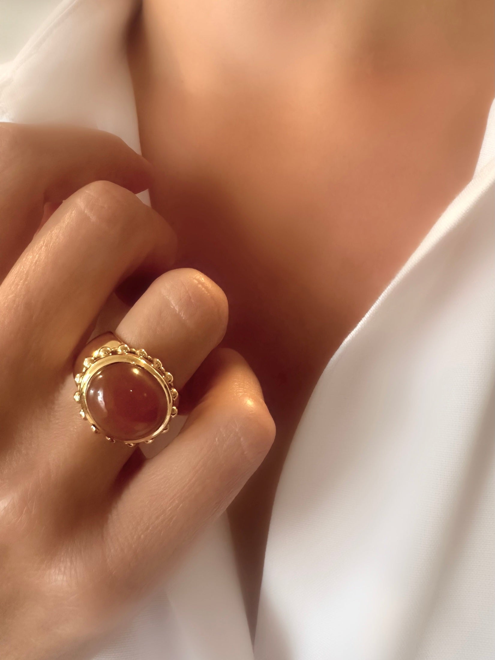 Brown Quartz Ring (RBJ*)