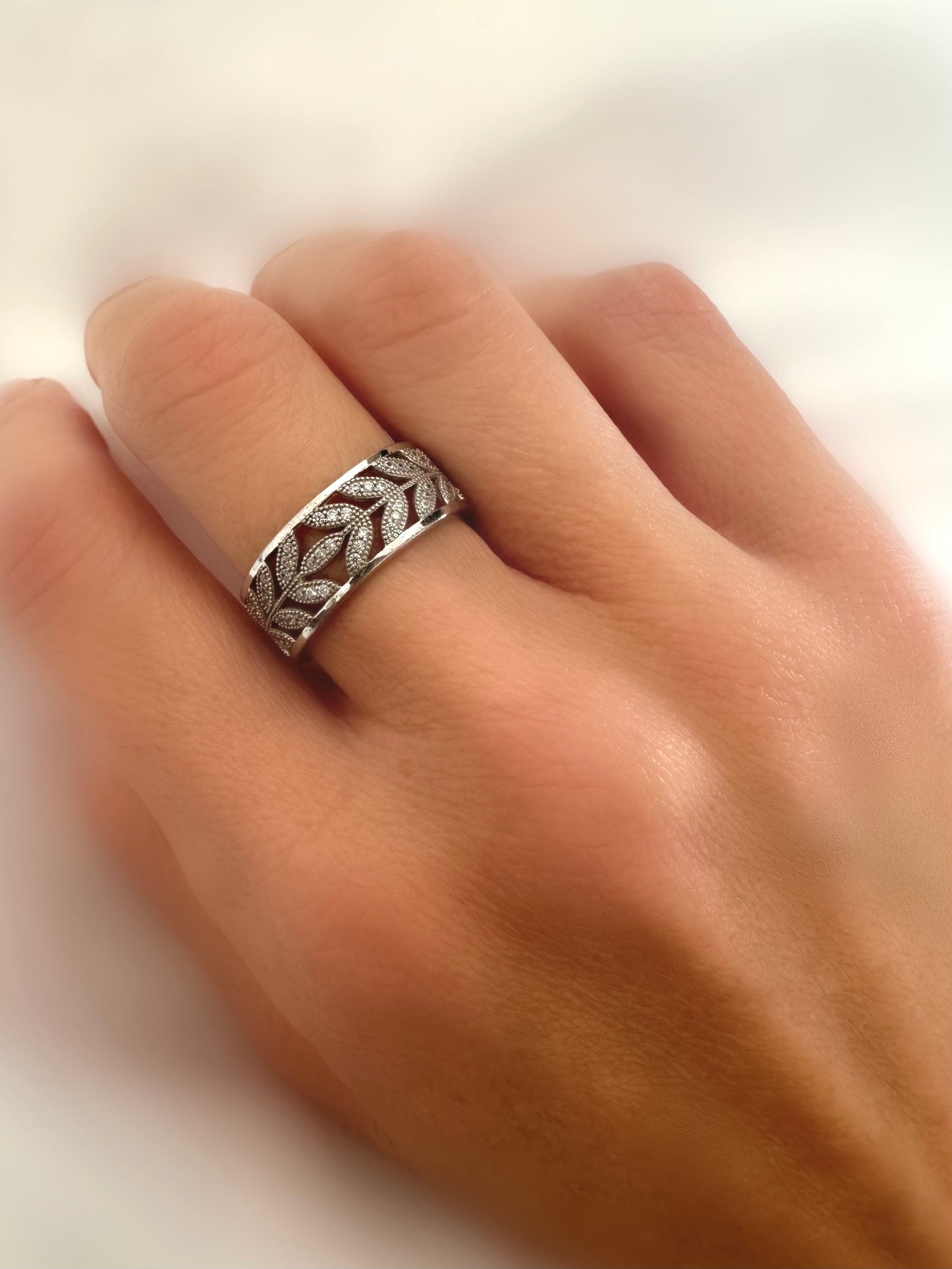 Laurel Ring (925 Silver) (RBJ*)
