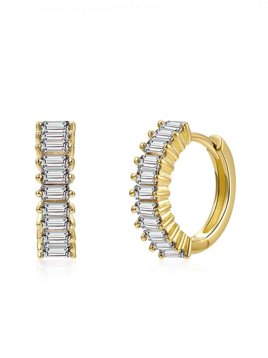 Barritas Mini Earring (Gold Plated Silver)