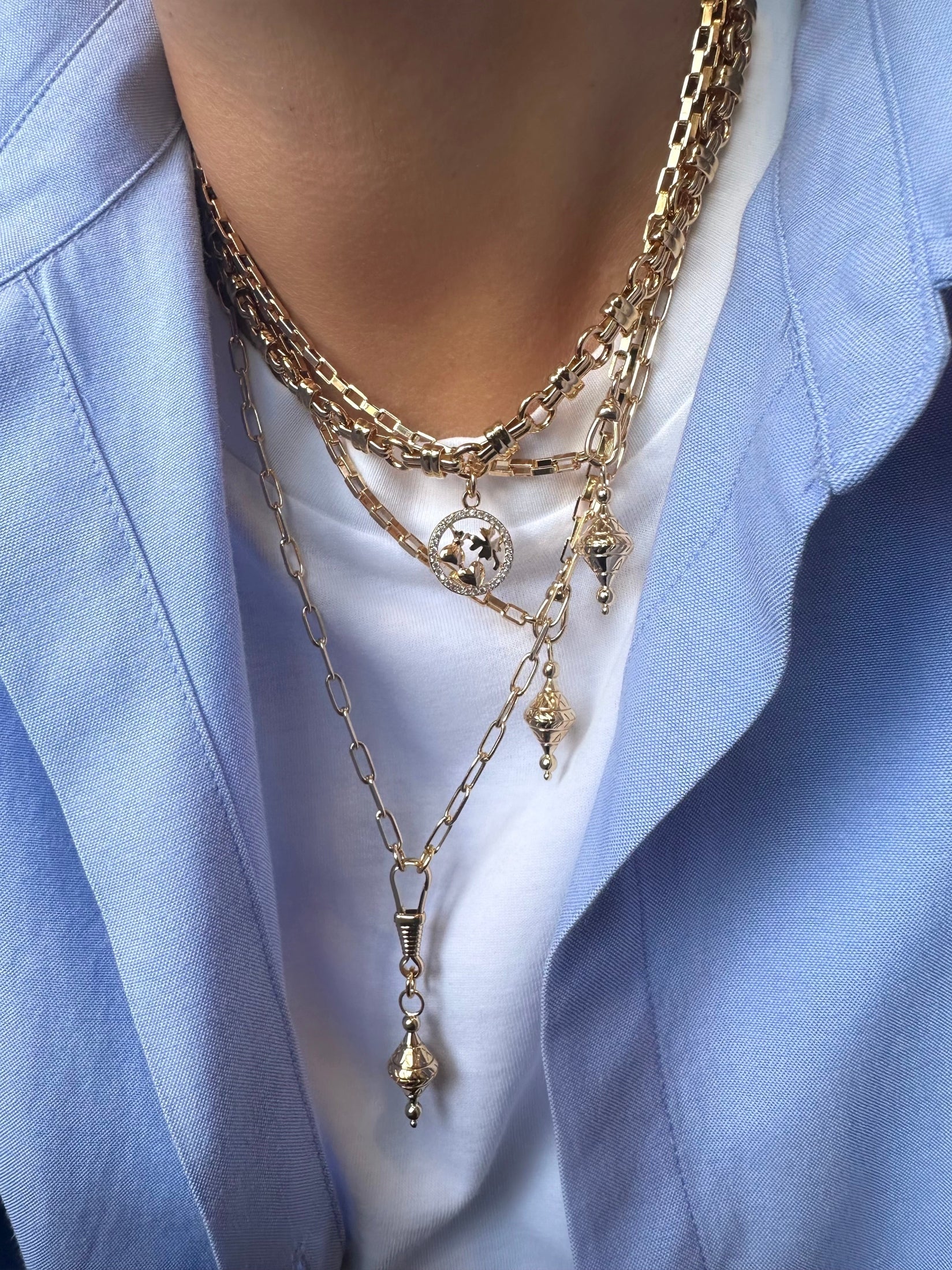 Collar Allure Cono Tibet Long