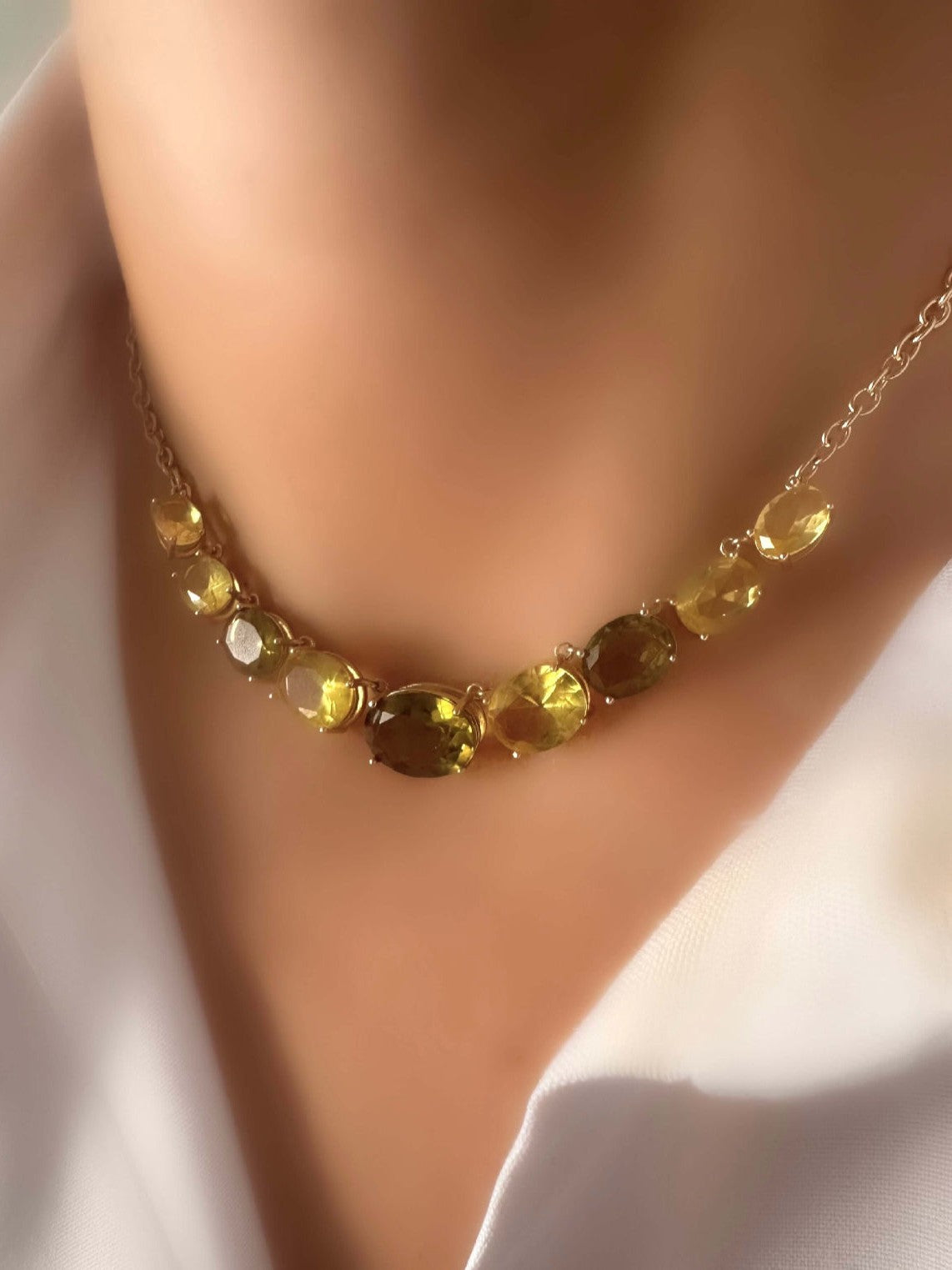 Anna Chain Necklace (24k Gold Plated Silver)