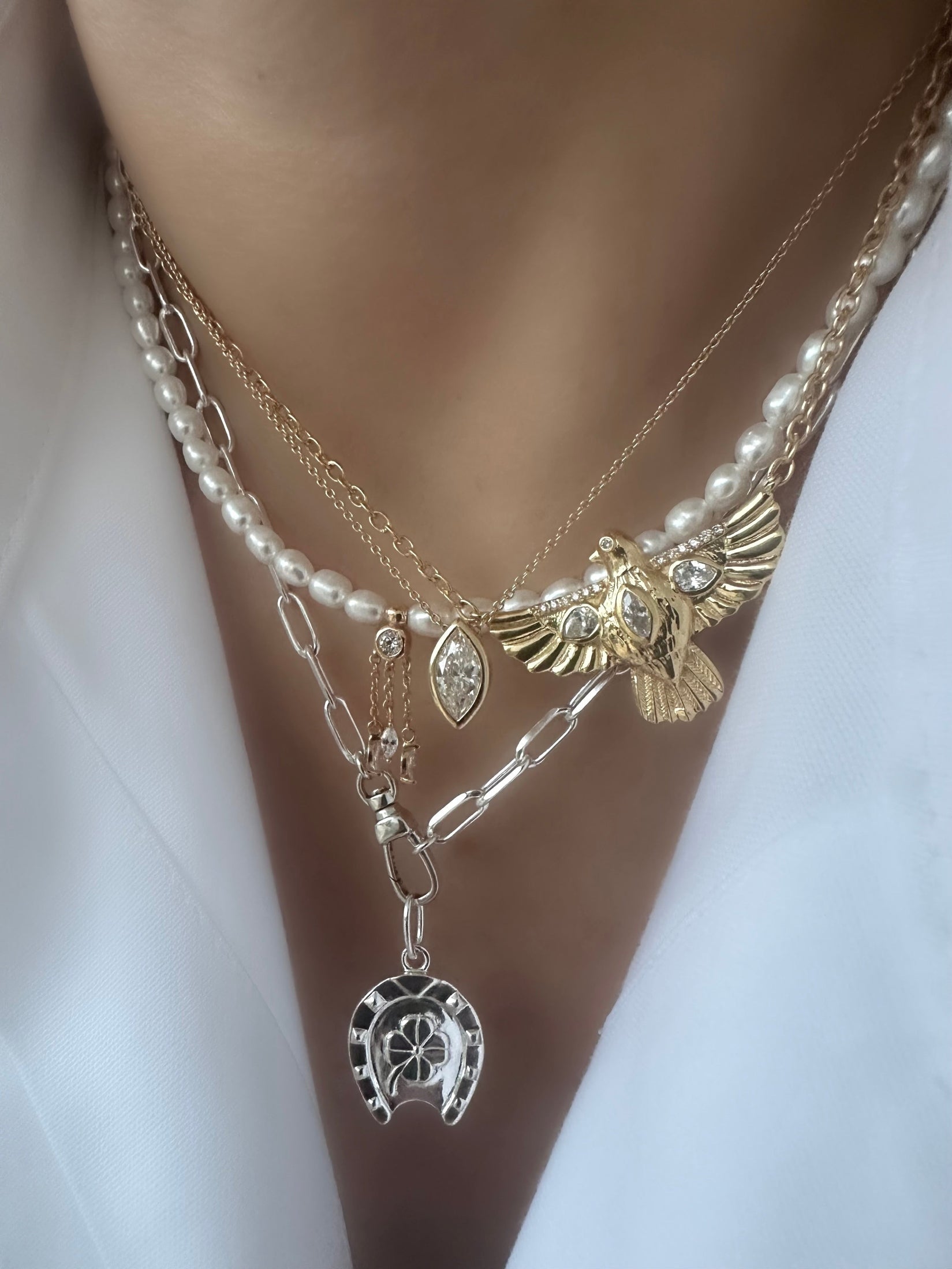 Allure Felicity Necklace (925 Sterling Silver)