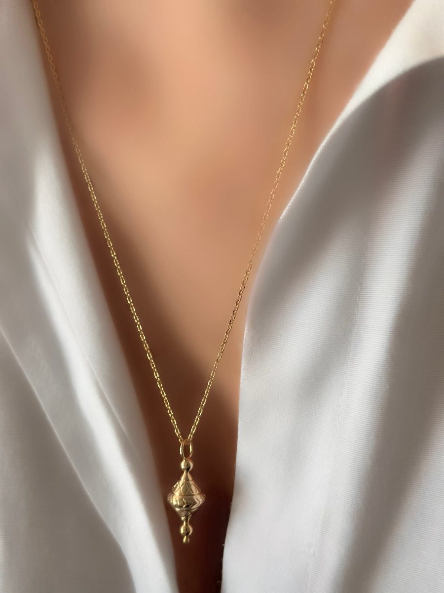 Collier Cône Tibet