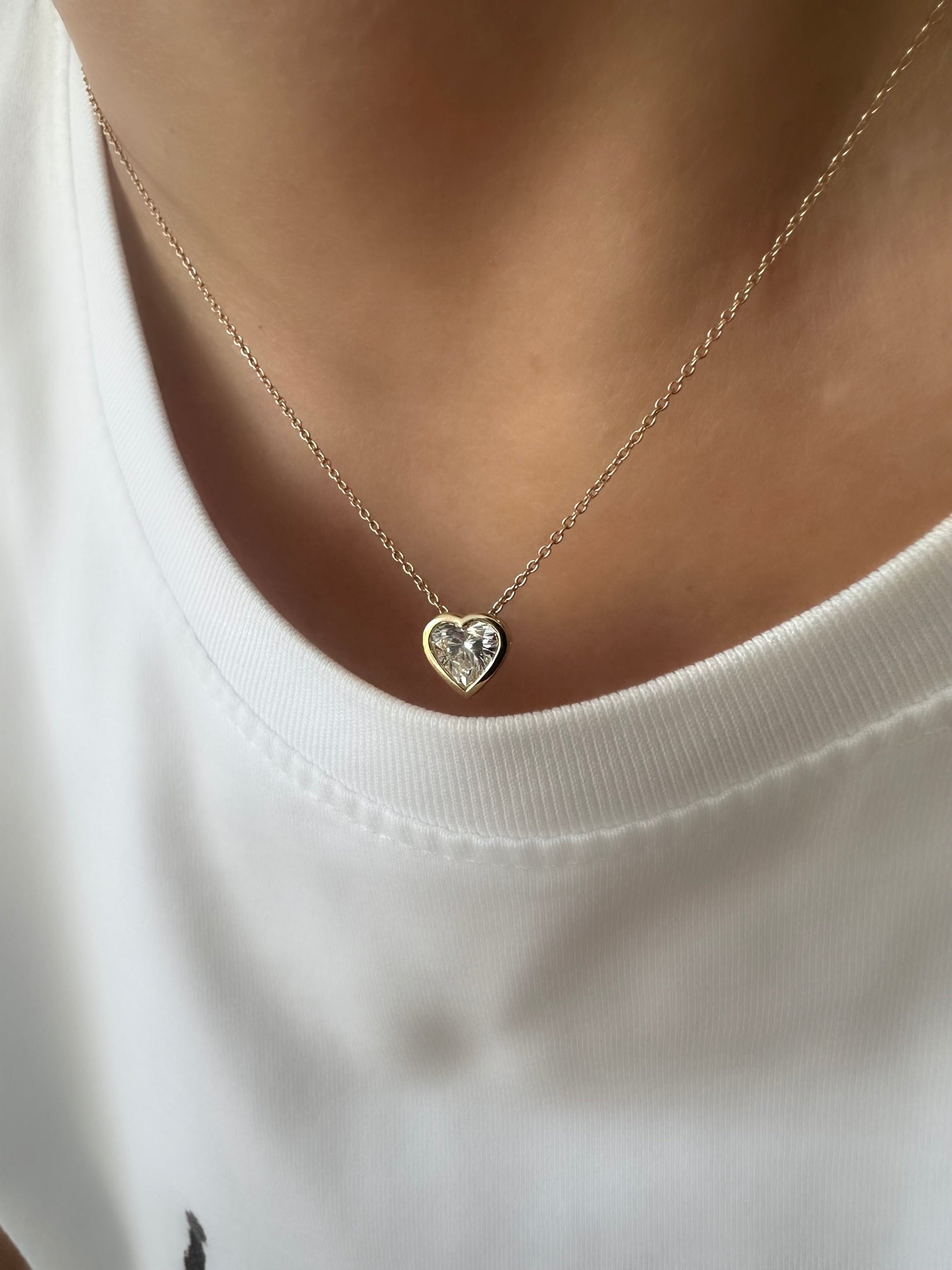 Pure Love Necklace (Lab Grown Diamond)
