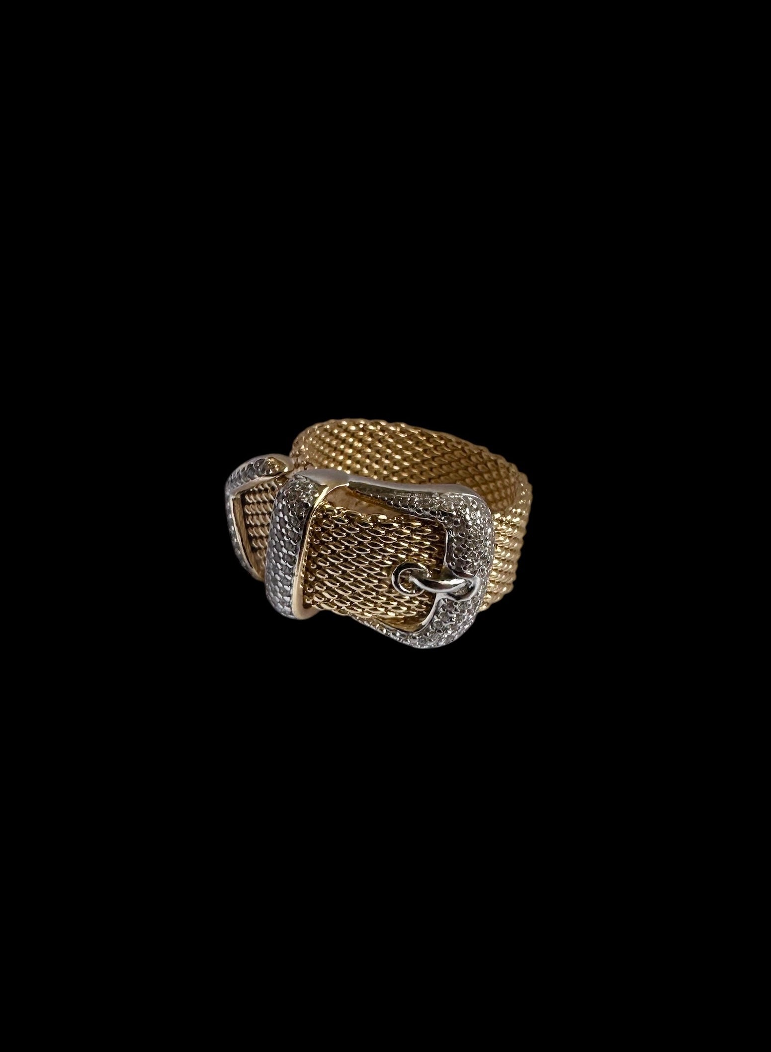 Anillo Cruise Belt (Plata 925 bañada oro 18k)