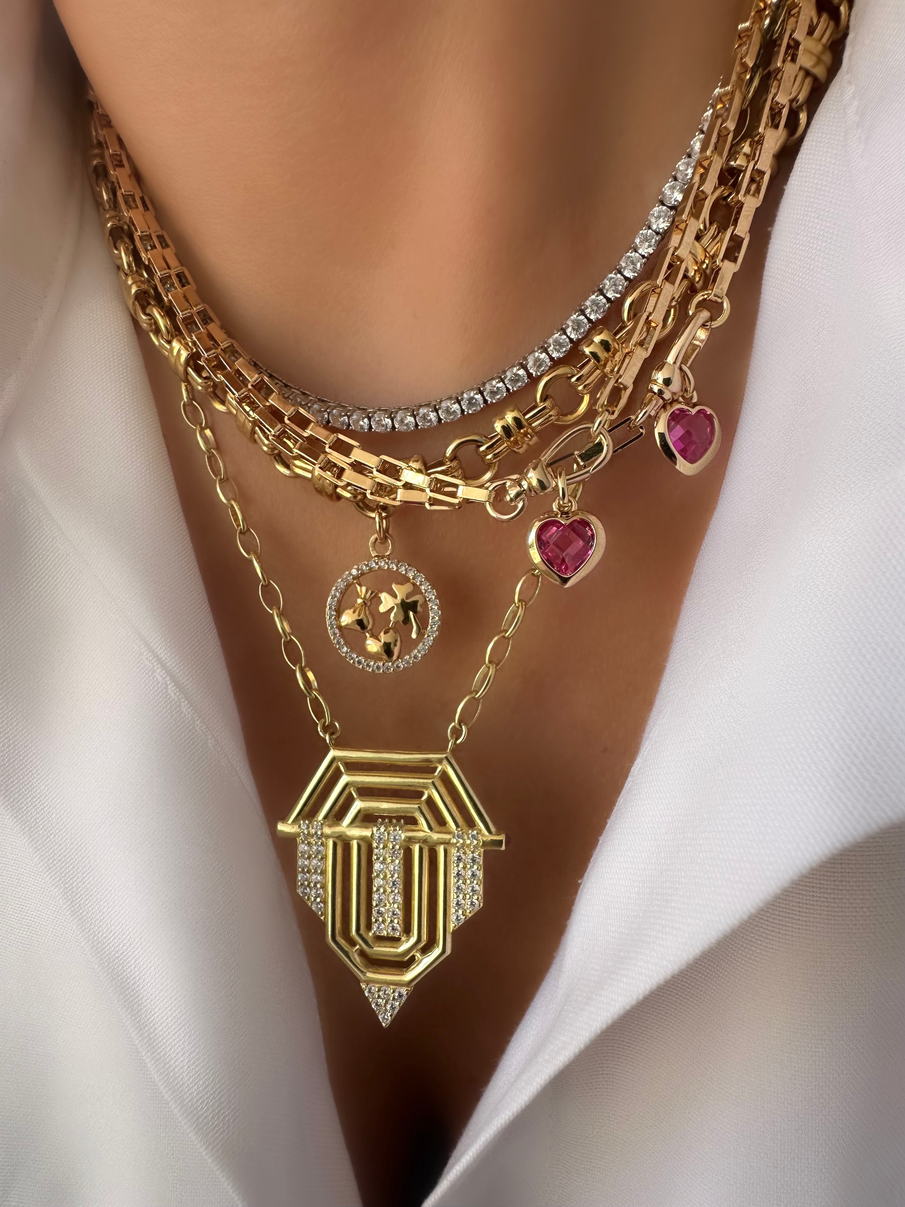 Halskette Allure Serenity (Gold Vermeil)