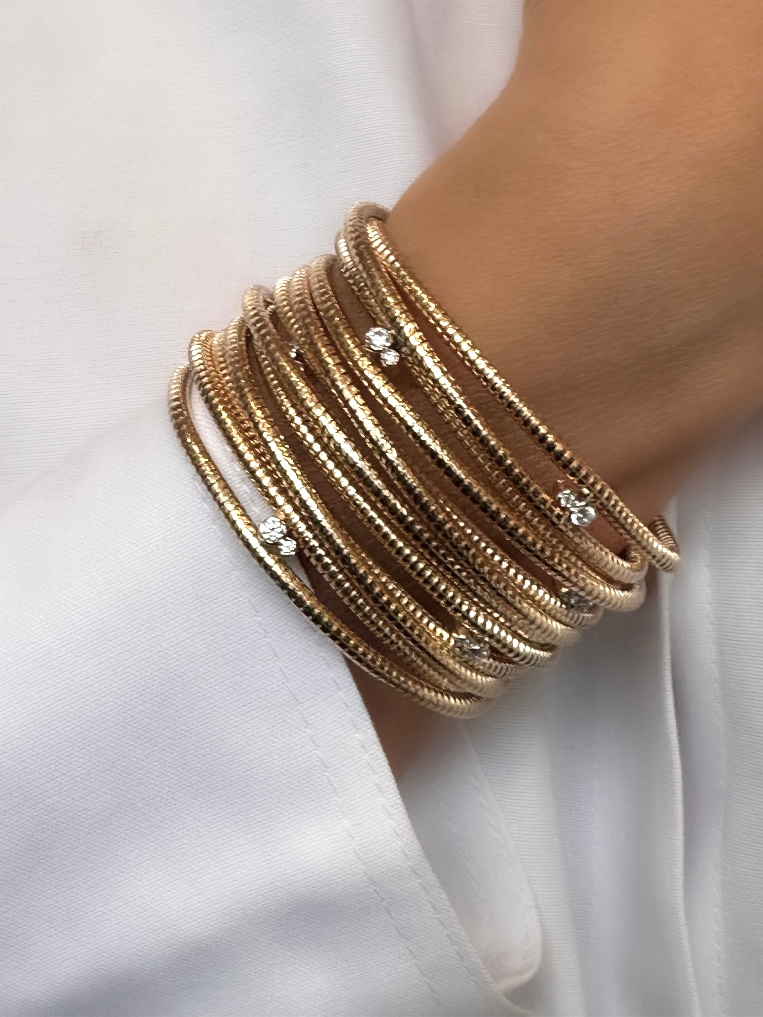 Falcon Armband (925er Sterlingsilber 24k vergoldet)