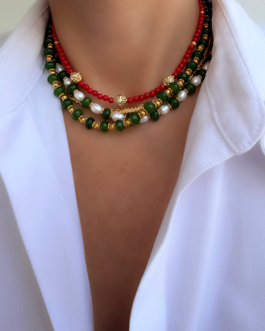 Stones Collection No. 1 Necklace (Jade)