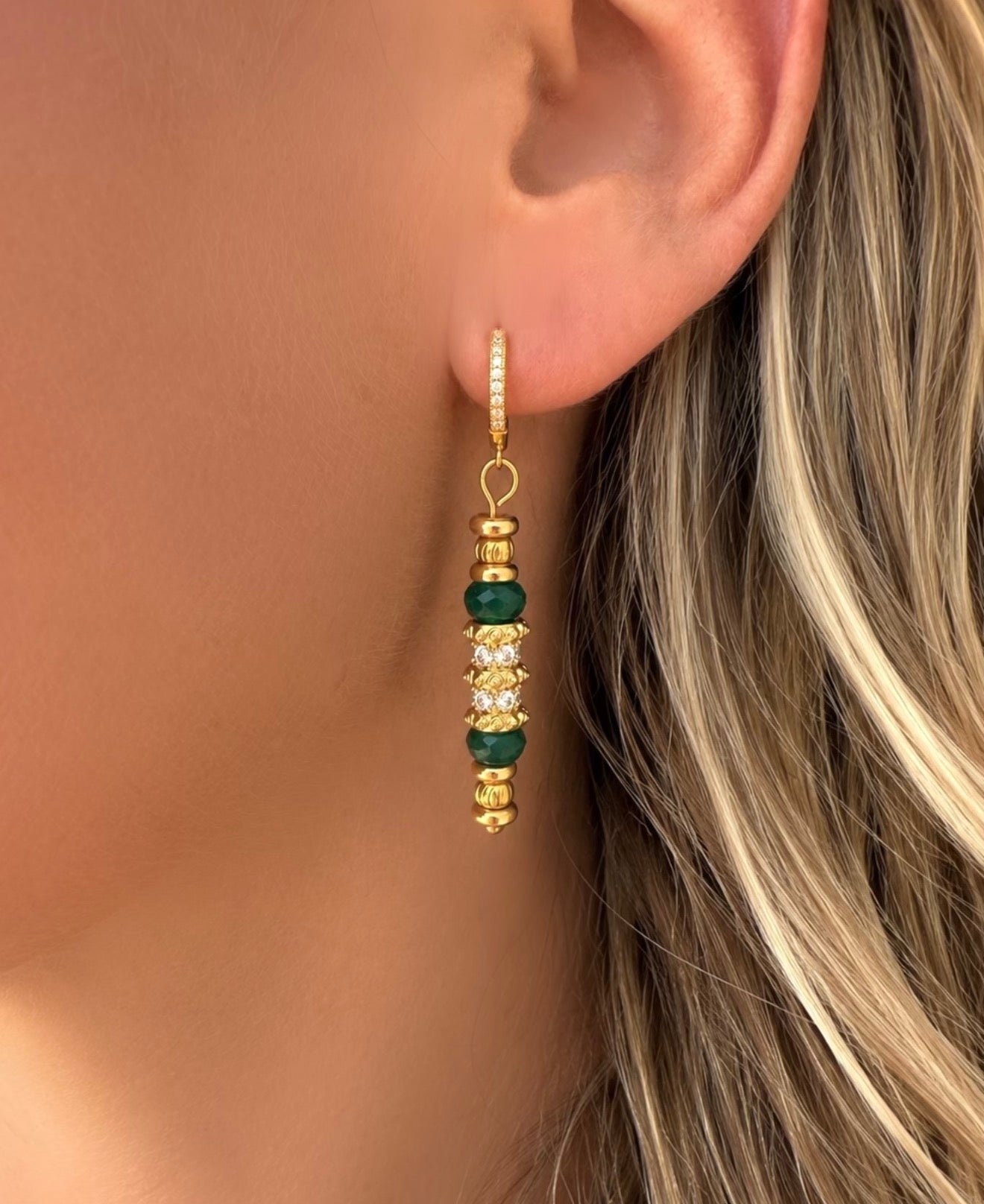 Pendientes Stones Collection Nº 2 (Jade)