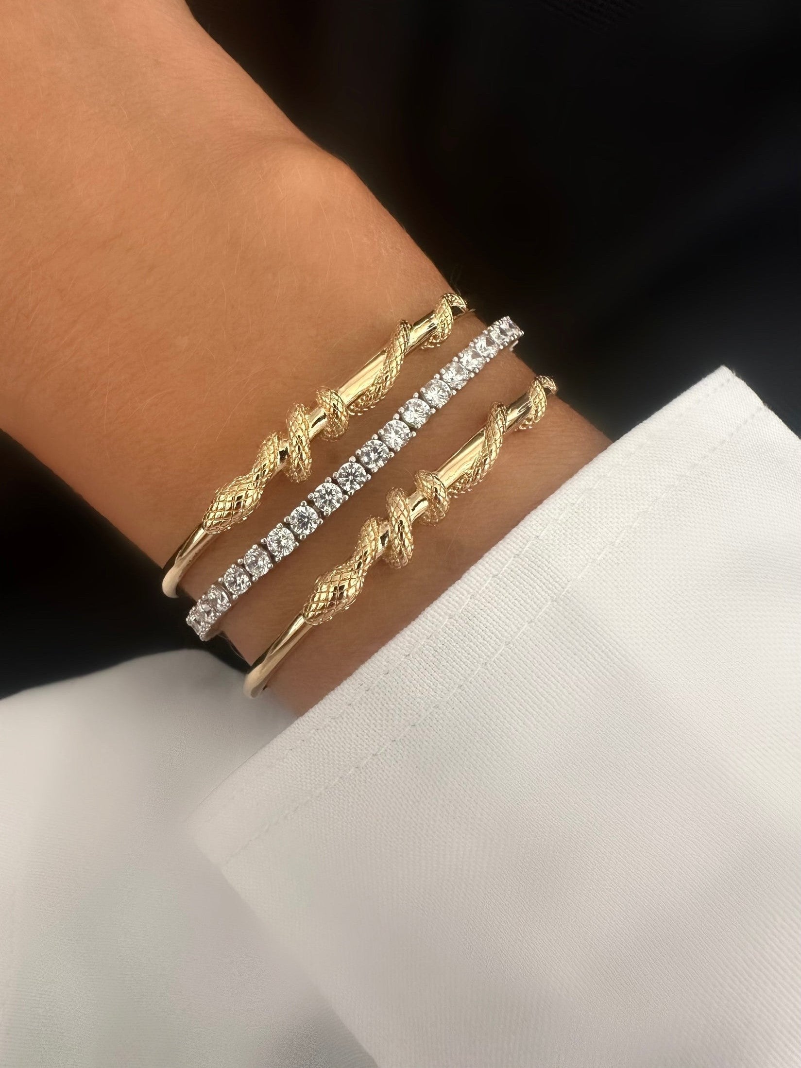 Brazalete Animal Roll Snake