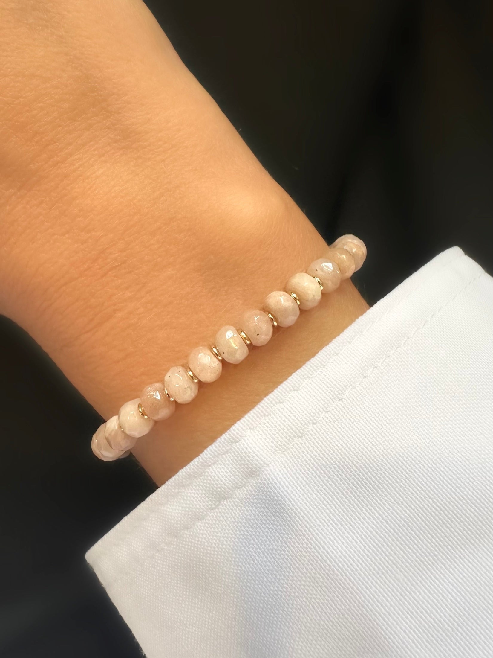 Armband Stones (Lepidolith)