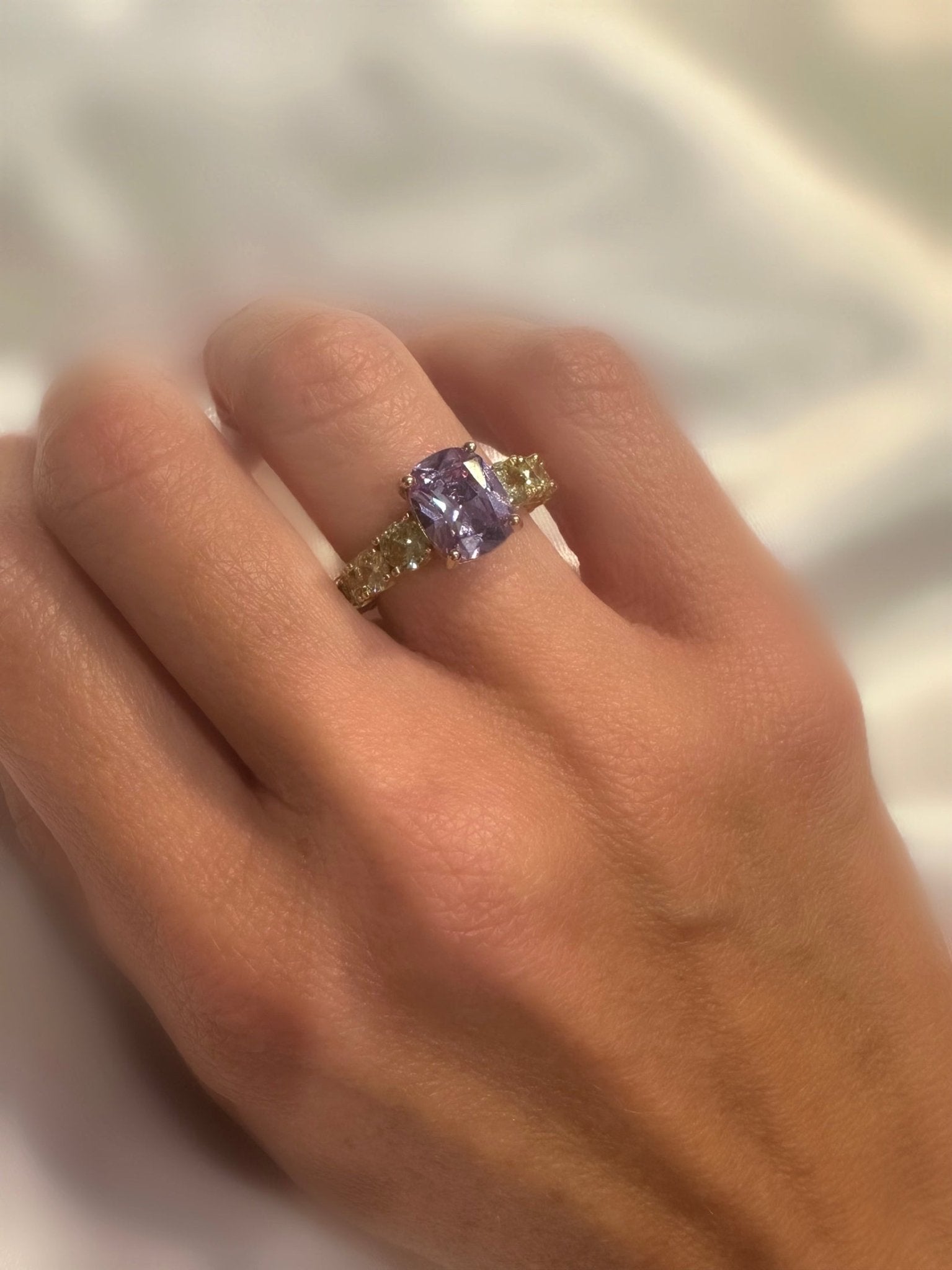 Anillo Candy (Plata bañada oro) - LE MARSHAND™