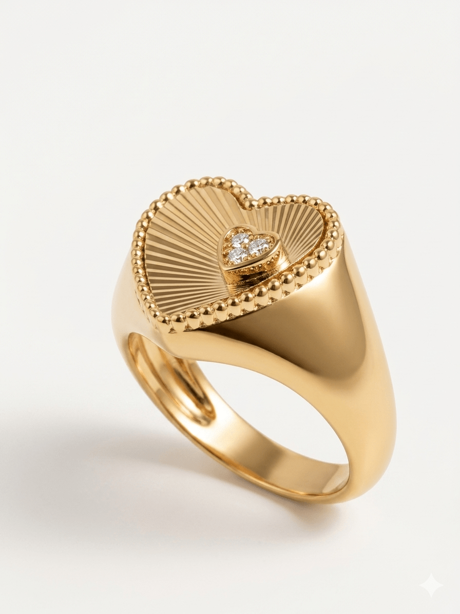 Anillo Twin Hearts - LE MARSHAND™