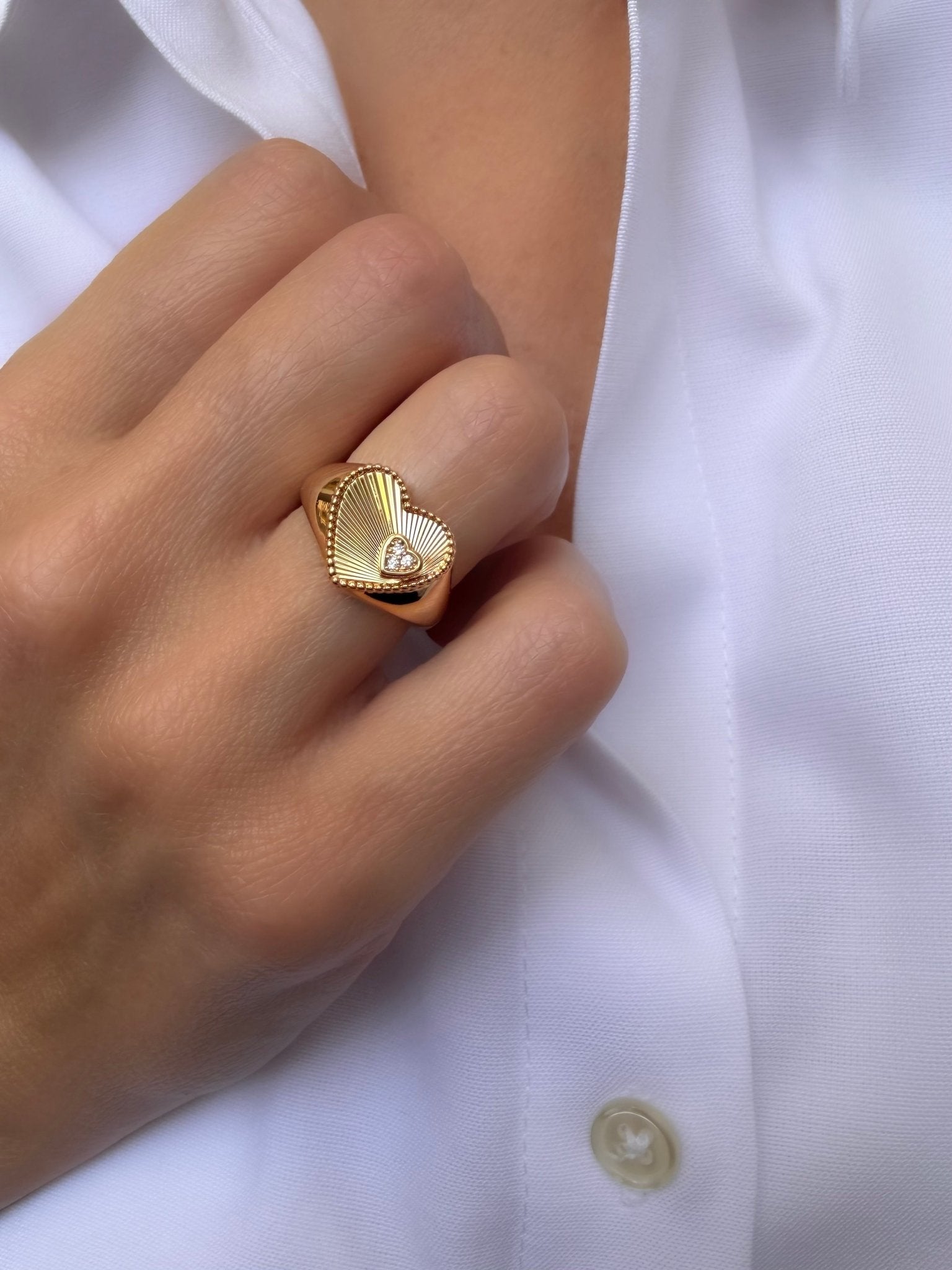Anillo Twin Hearts - LE MARSHAND™
