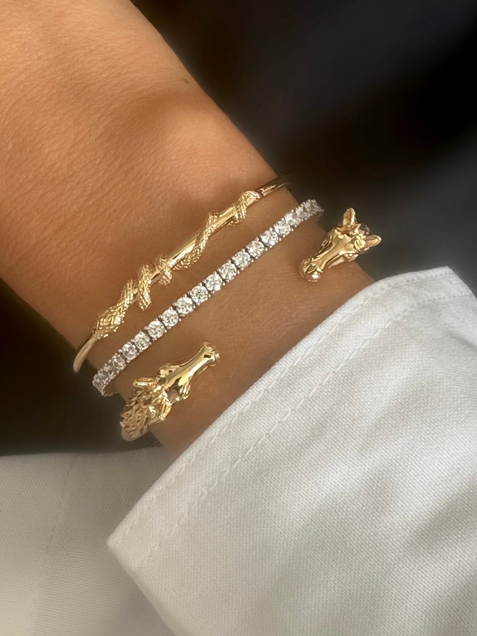 Brazalete Animal Caballo - LE MARSHAND™