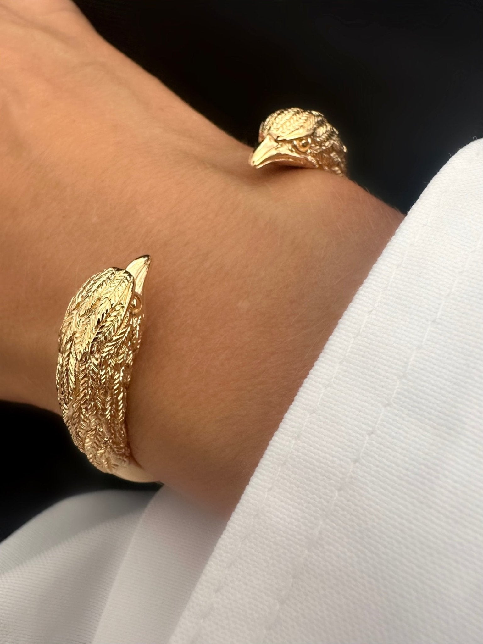 Brazalete Animal Cabezas Aguila - LE MARSHAND™