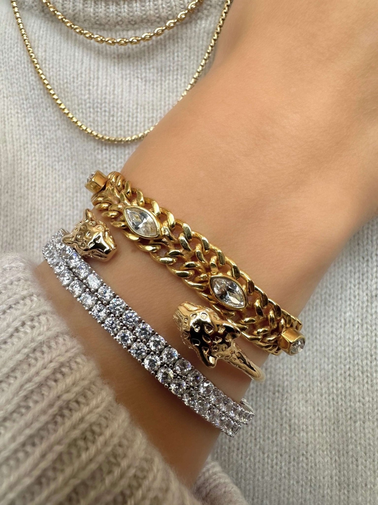 Brazalete Animal Pantera - LE MARSHAND™
