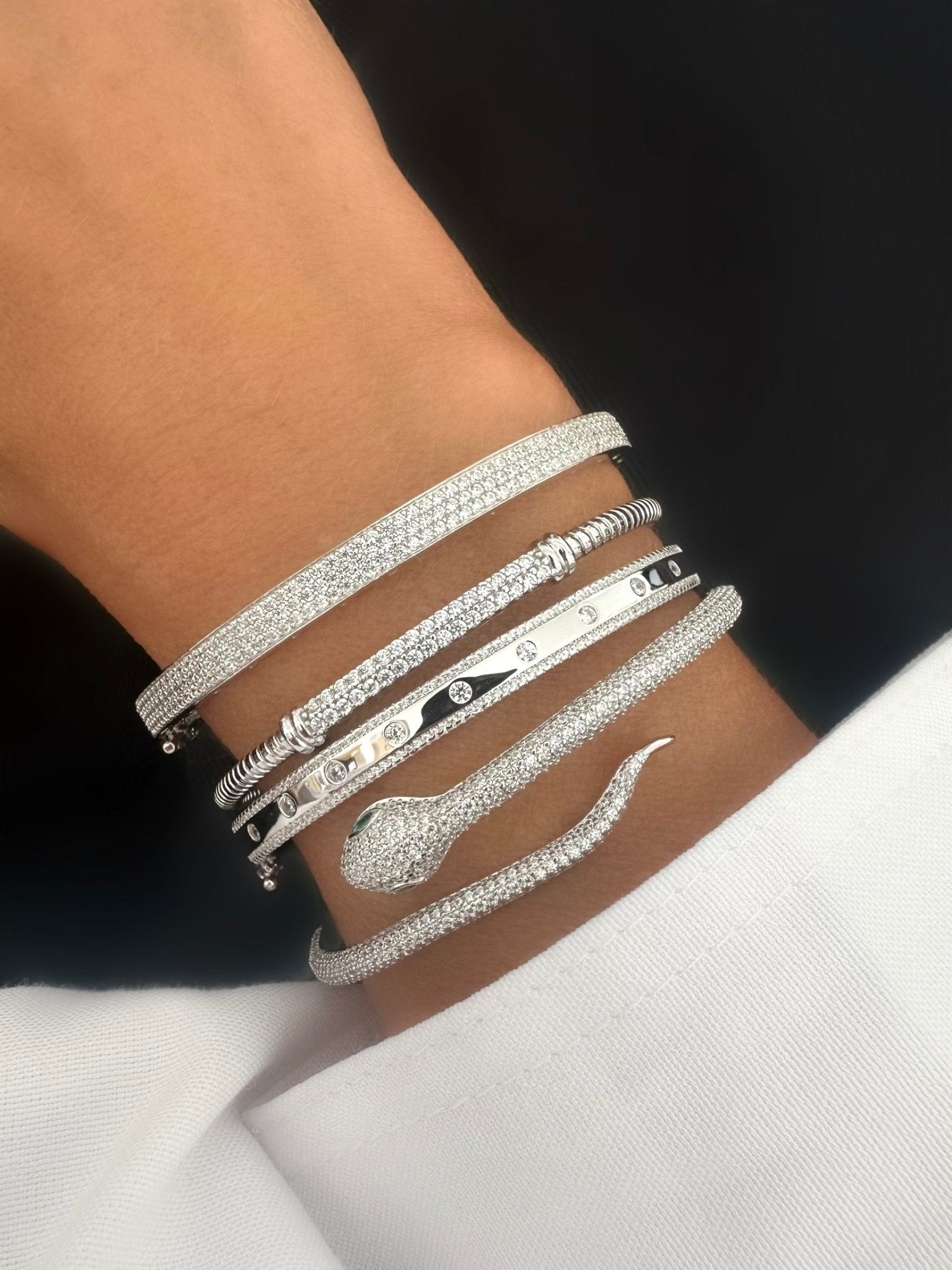 Brazalete Bonsy (Plata 925) - LE MARSHAND™
