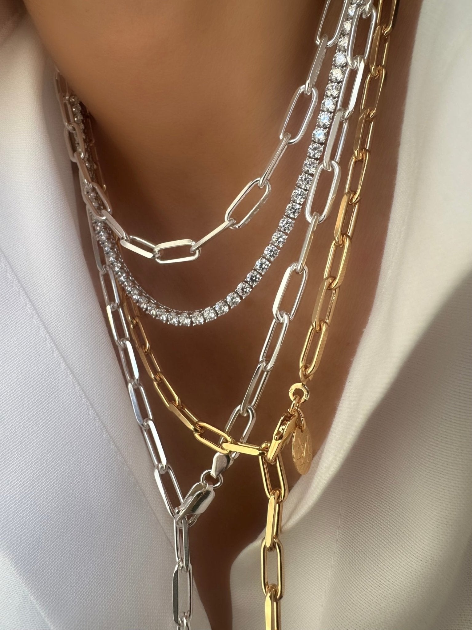 Cadena Simply 70 (Plata de Ley 925) - LE MARSHAND™