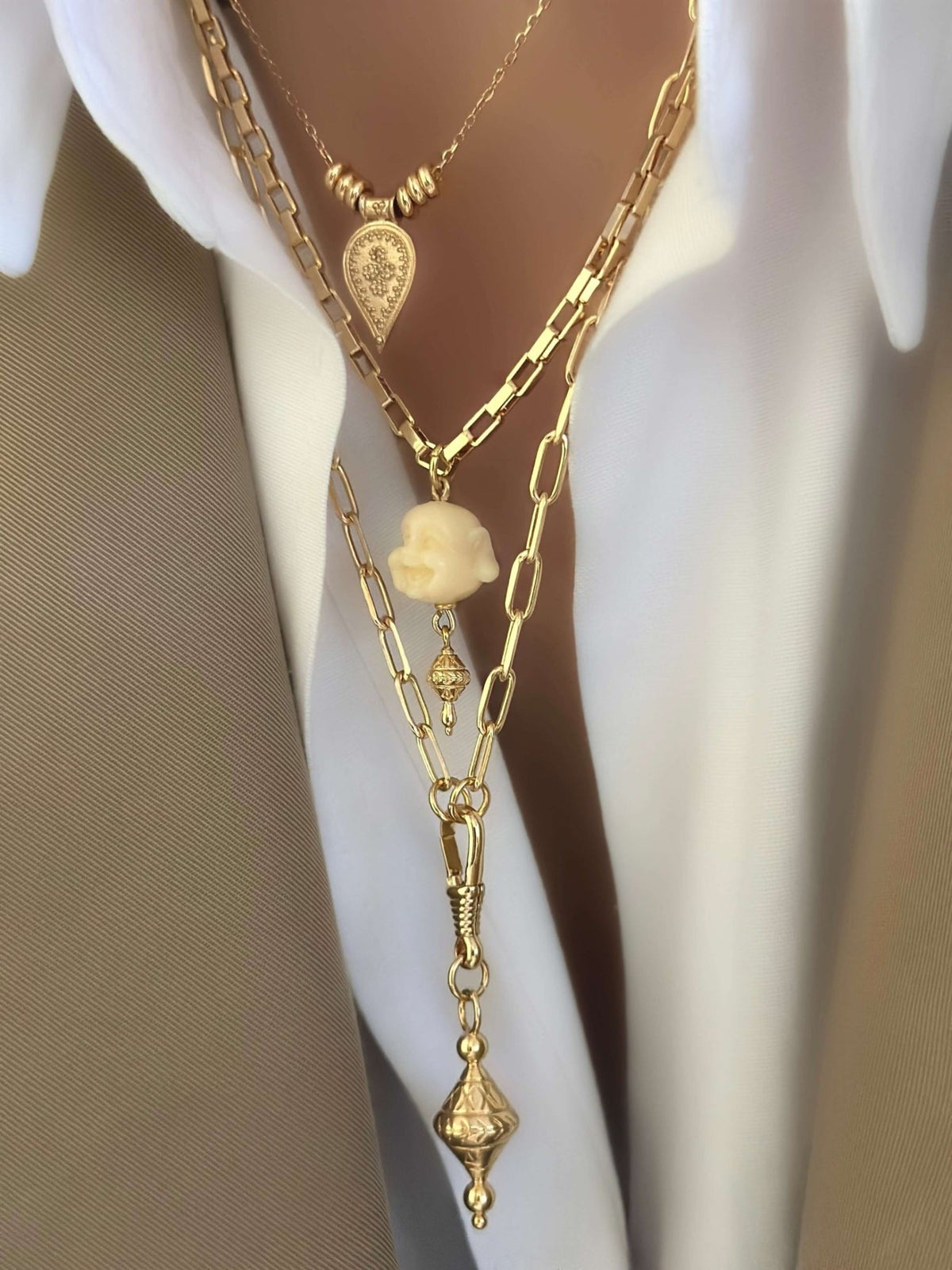 Collar Allure Cono Tibet Long
