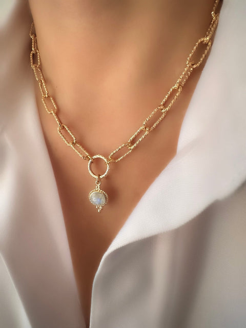 Allure Moonstone II Halskette