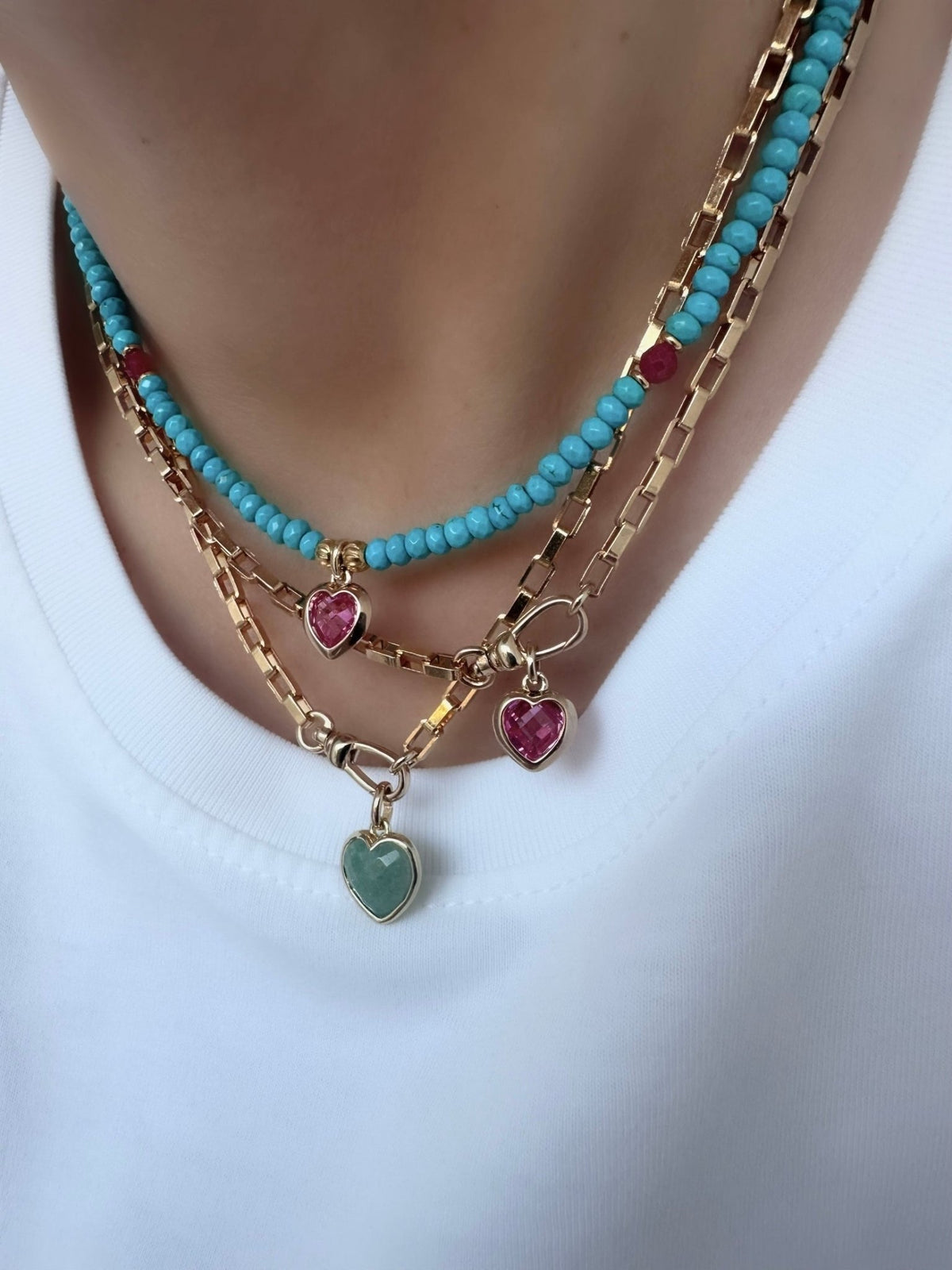 Collana Allure Passion Vert (Avventurina)