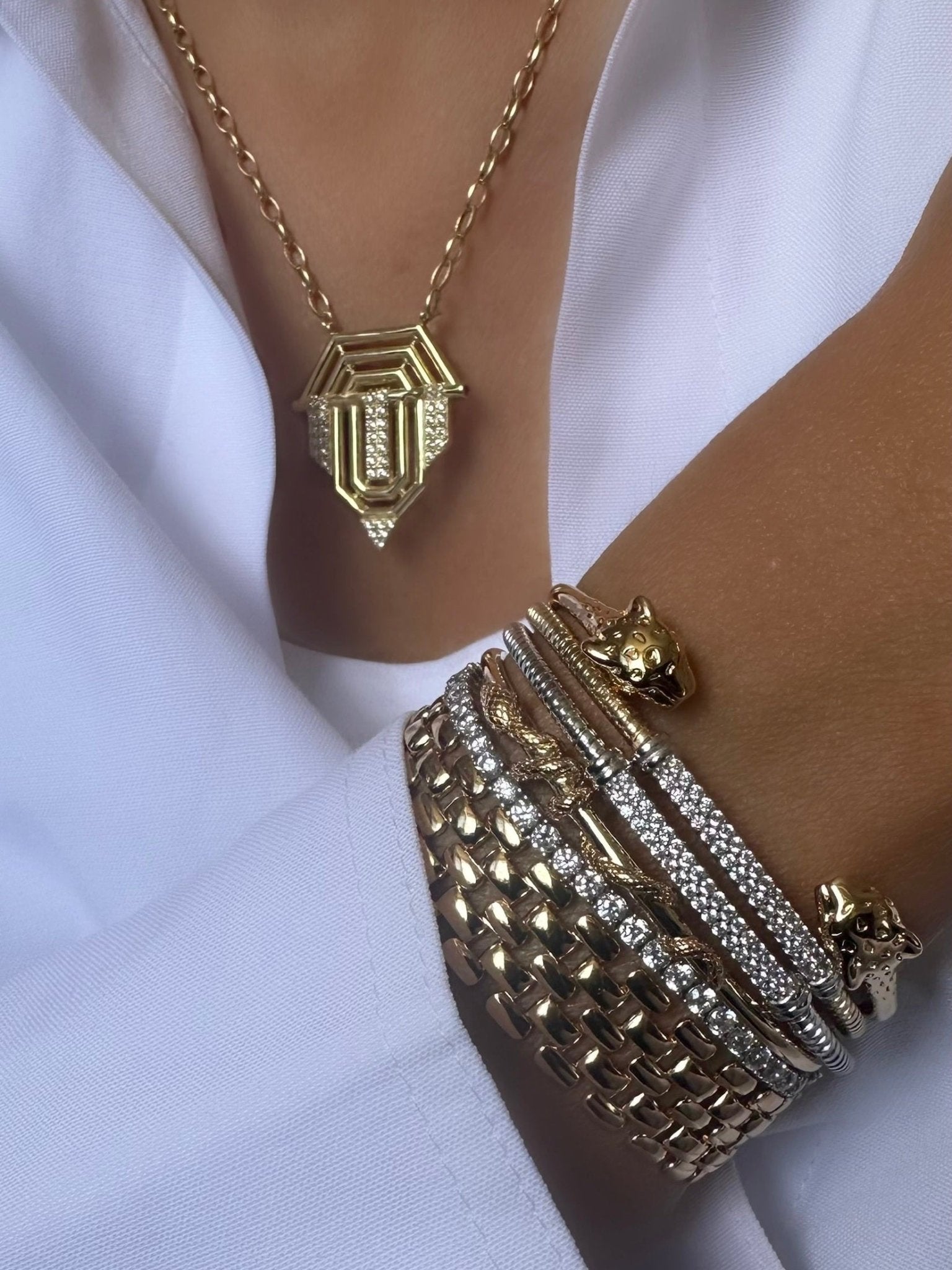 Collar Allure Serenity (Oro Vermeil) - LE MARSHAND™