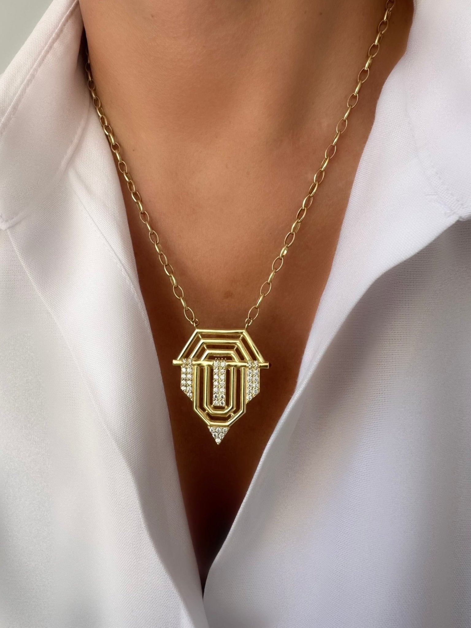 Collar Allure Serenity (Oro Vermeil) - LE MARSHAND™