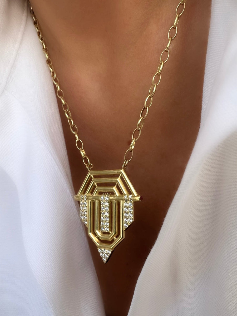 Collar Allure Serenity (Oro Vermeil) - LE MARSHAND™