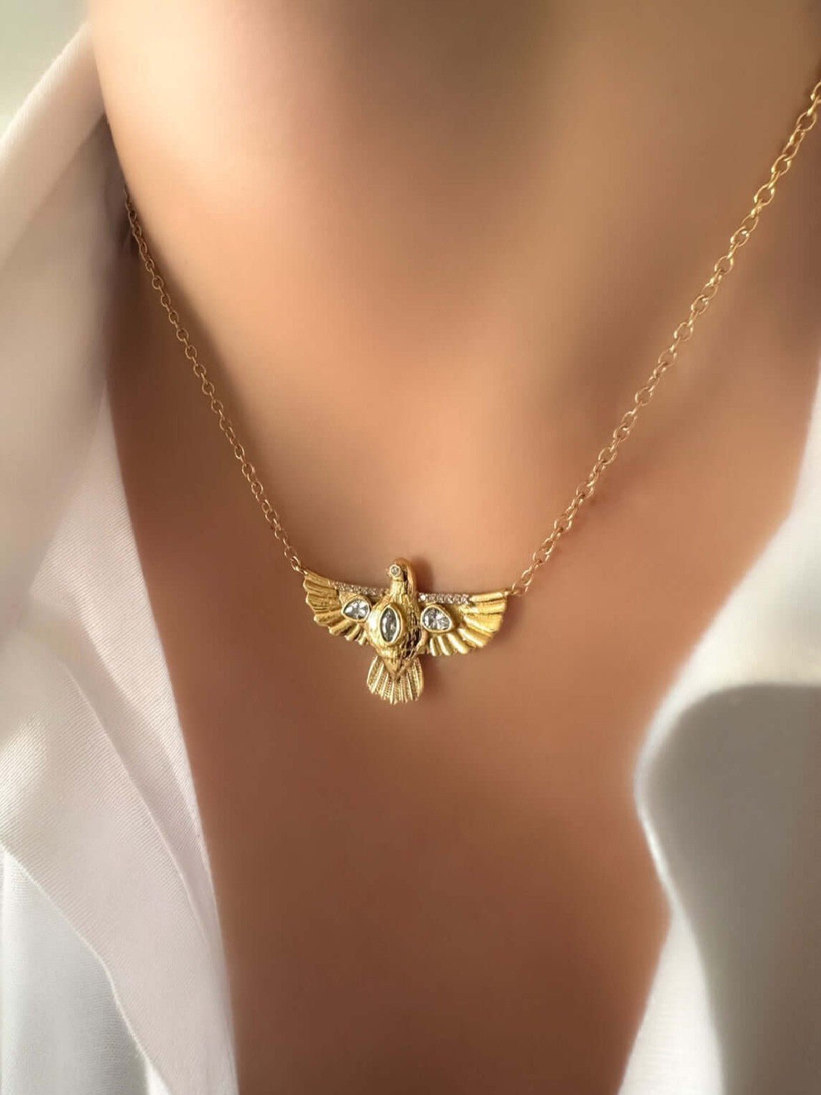 Collar Circ Aguila - LE MARSHAND™