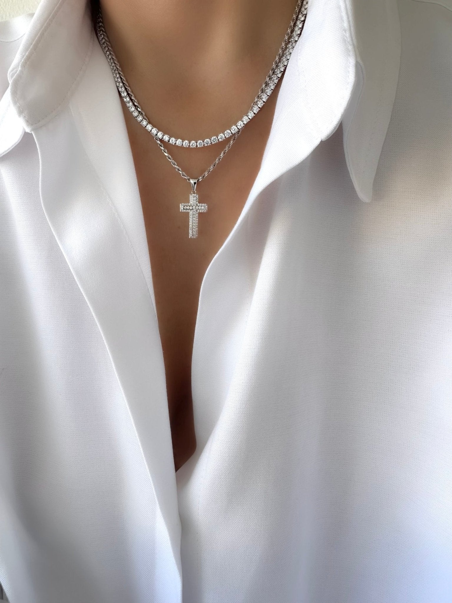 Collar Faith (Plata de Ley 925) - LE MARSHAND™