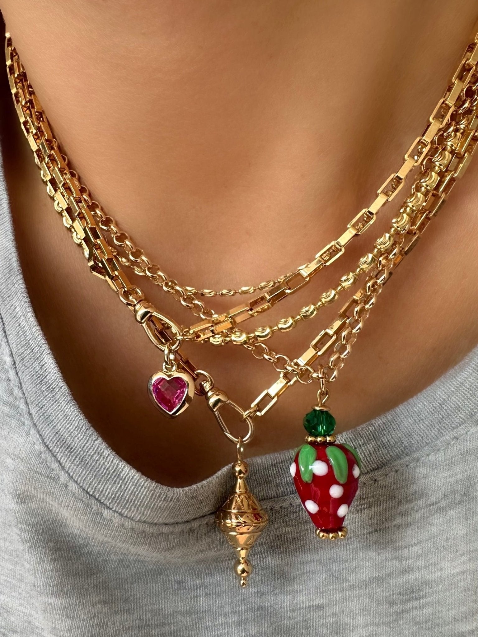 Collar Fresa - LE MARSHAND™