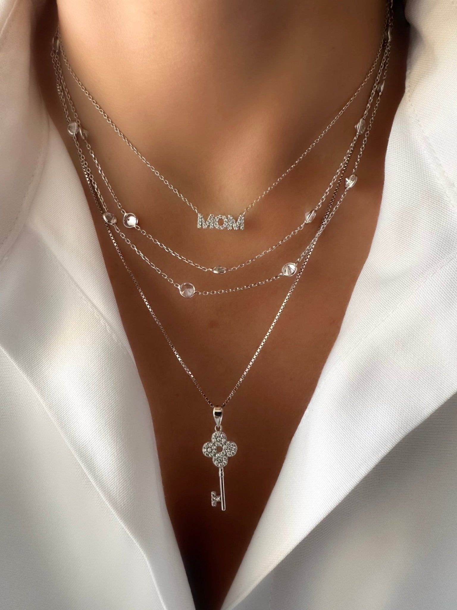 Collar Mom (Plata 925) - LE MARSHAND™