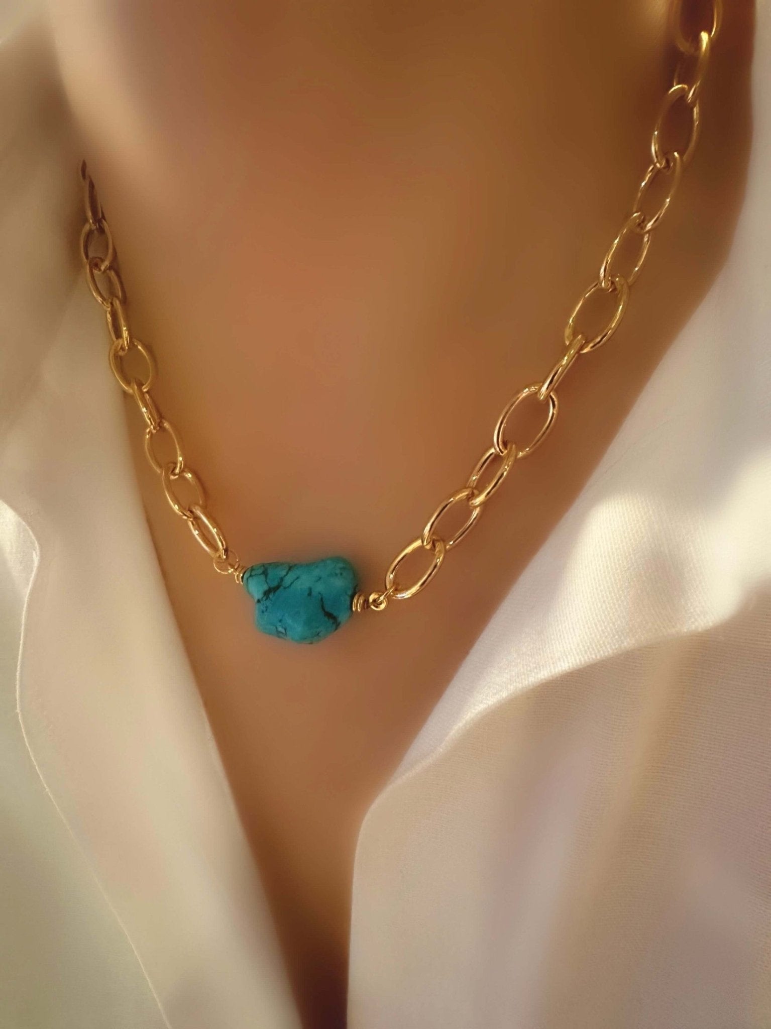 Collar Océano Turquesa - LE MARSHAND™