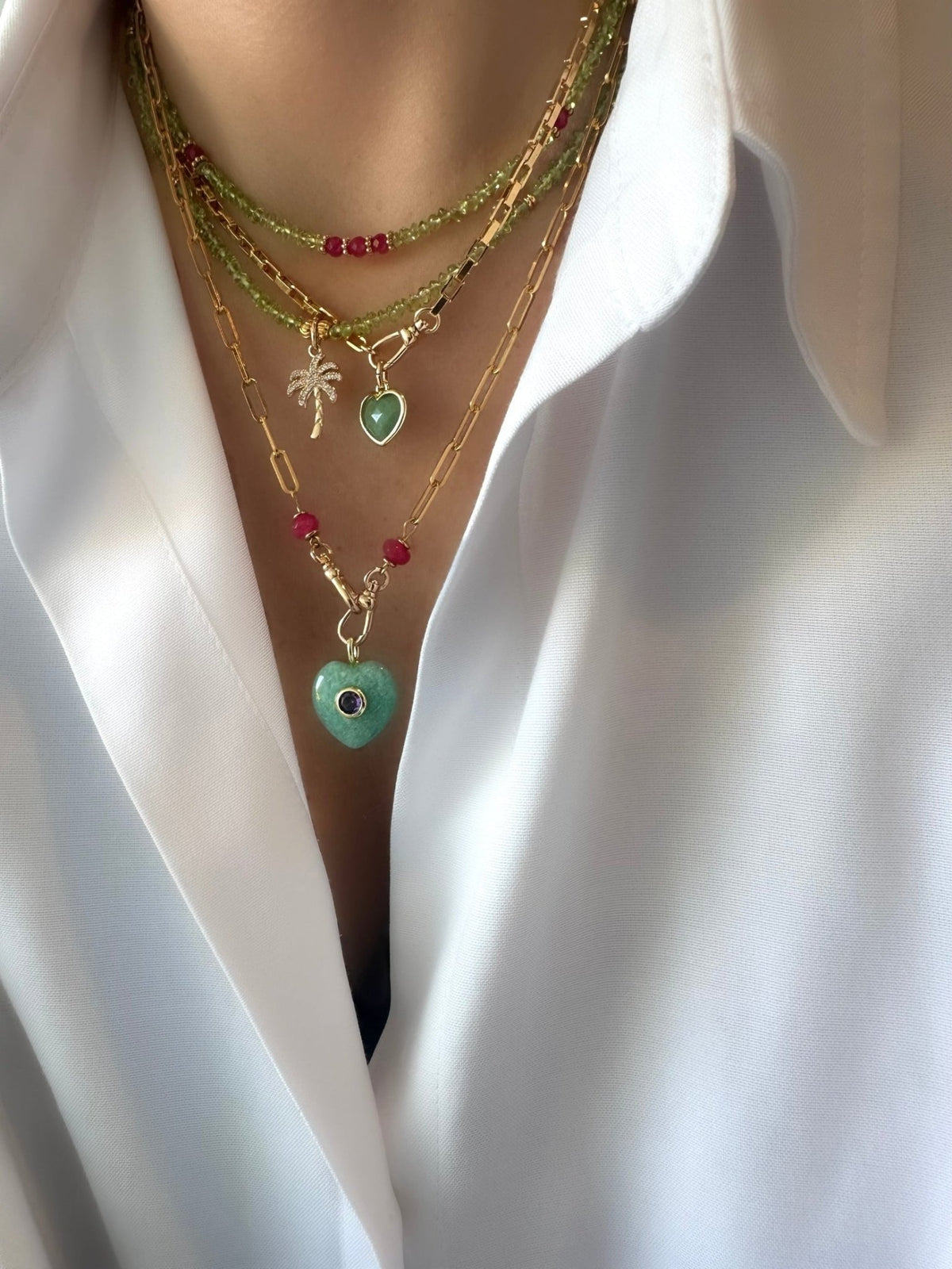 Collana Allure Passion Vert (Avventurina)